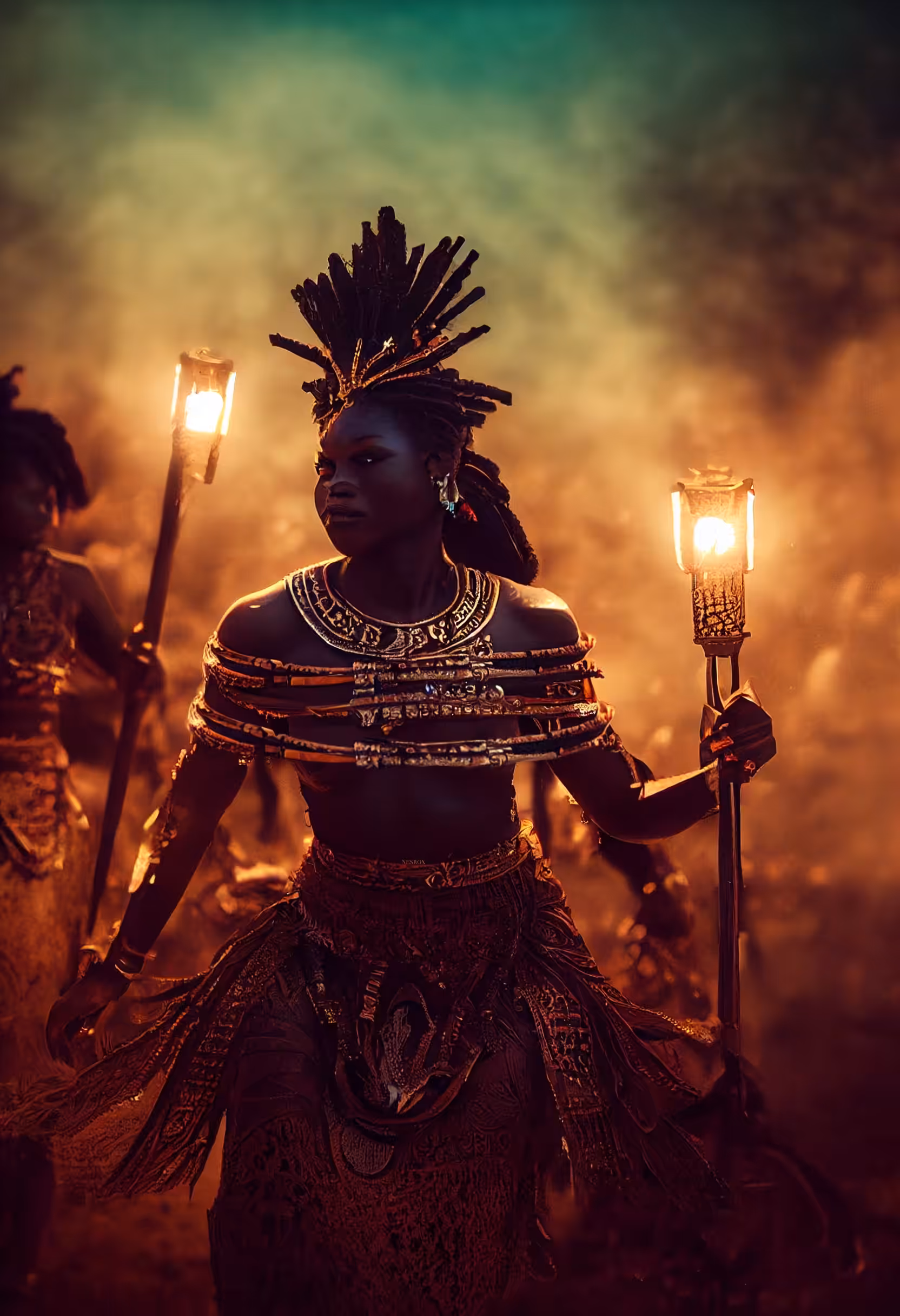 AiFrica: Sadness Airdrop 1 of 2: War and Chaos