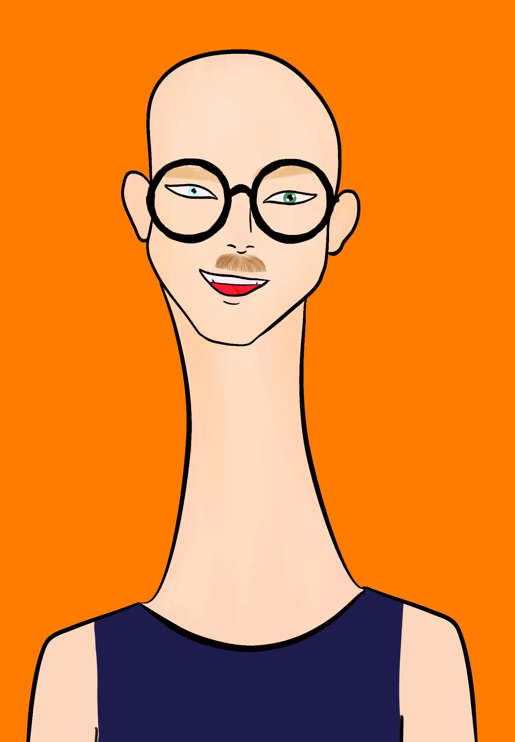 Long Neckie Fellas #2582