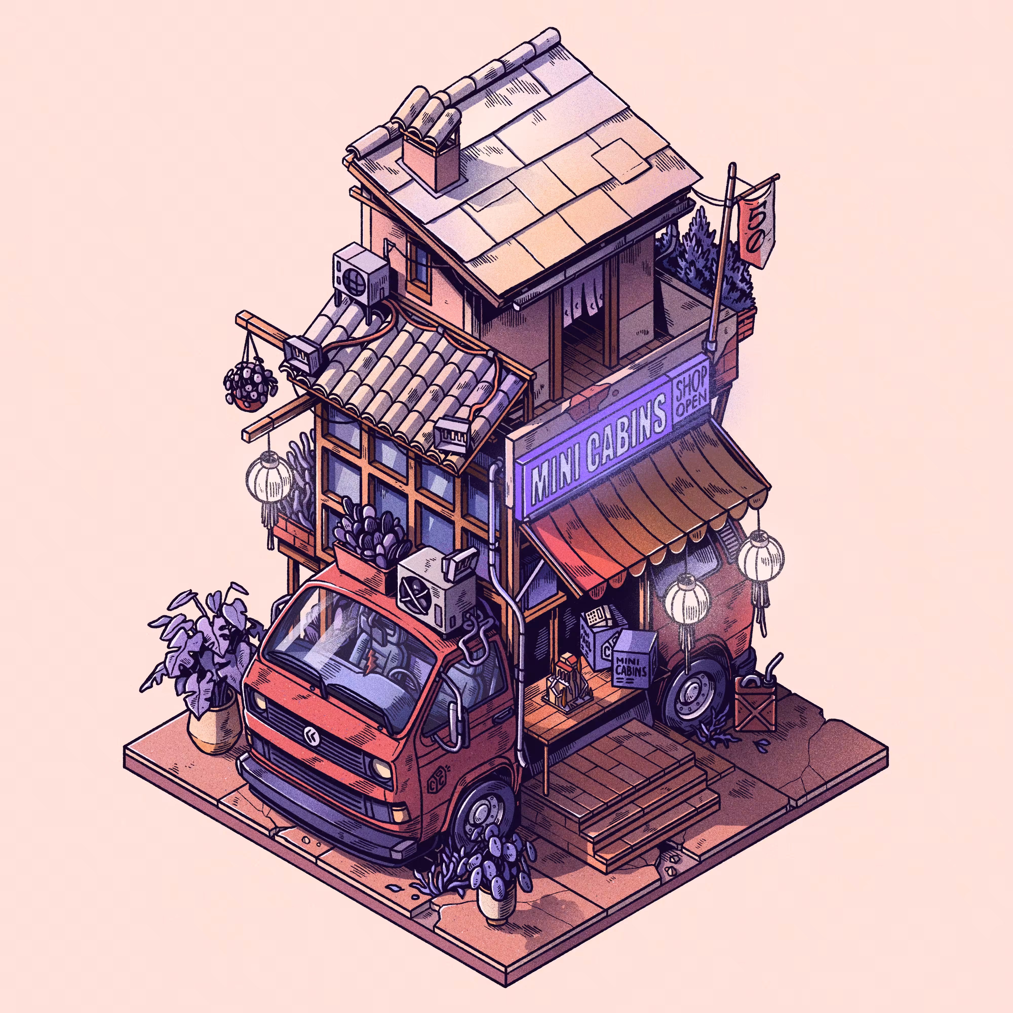 Curious Cabins #50: Caravan #635
