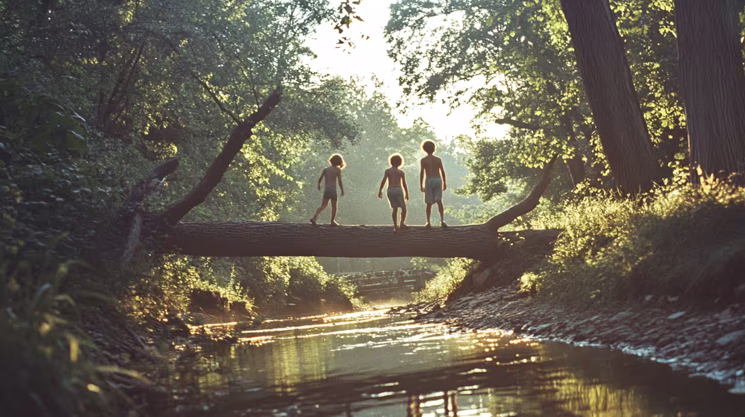 Along the river: summer 91’