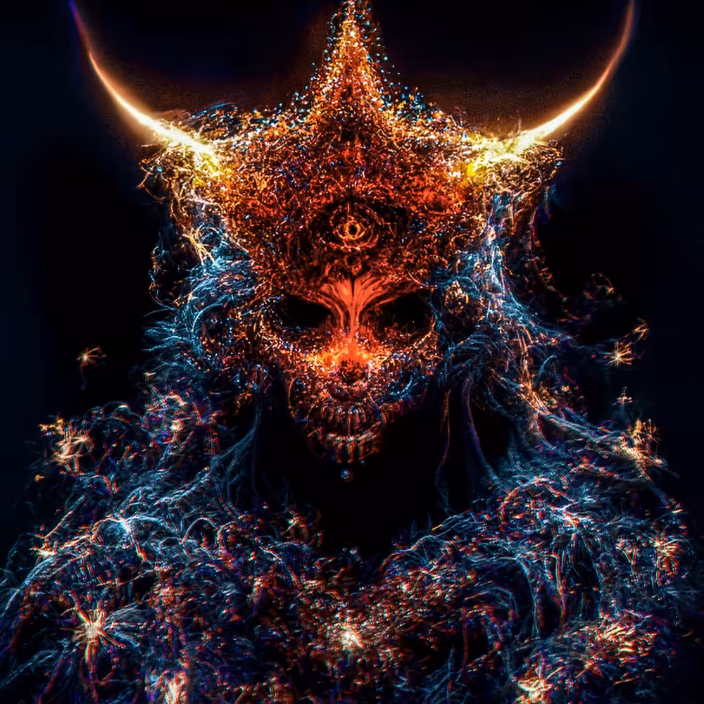 The Fractal Ghost (Portrait)