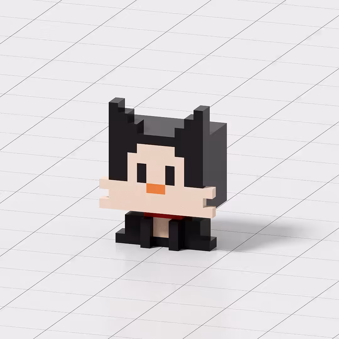 Crypto Voxel Cats #014