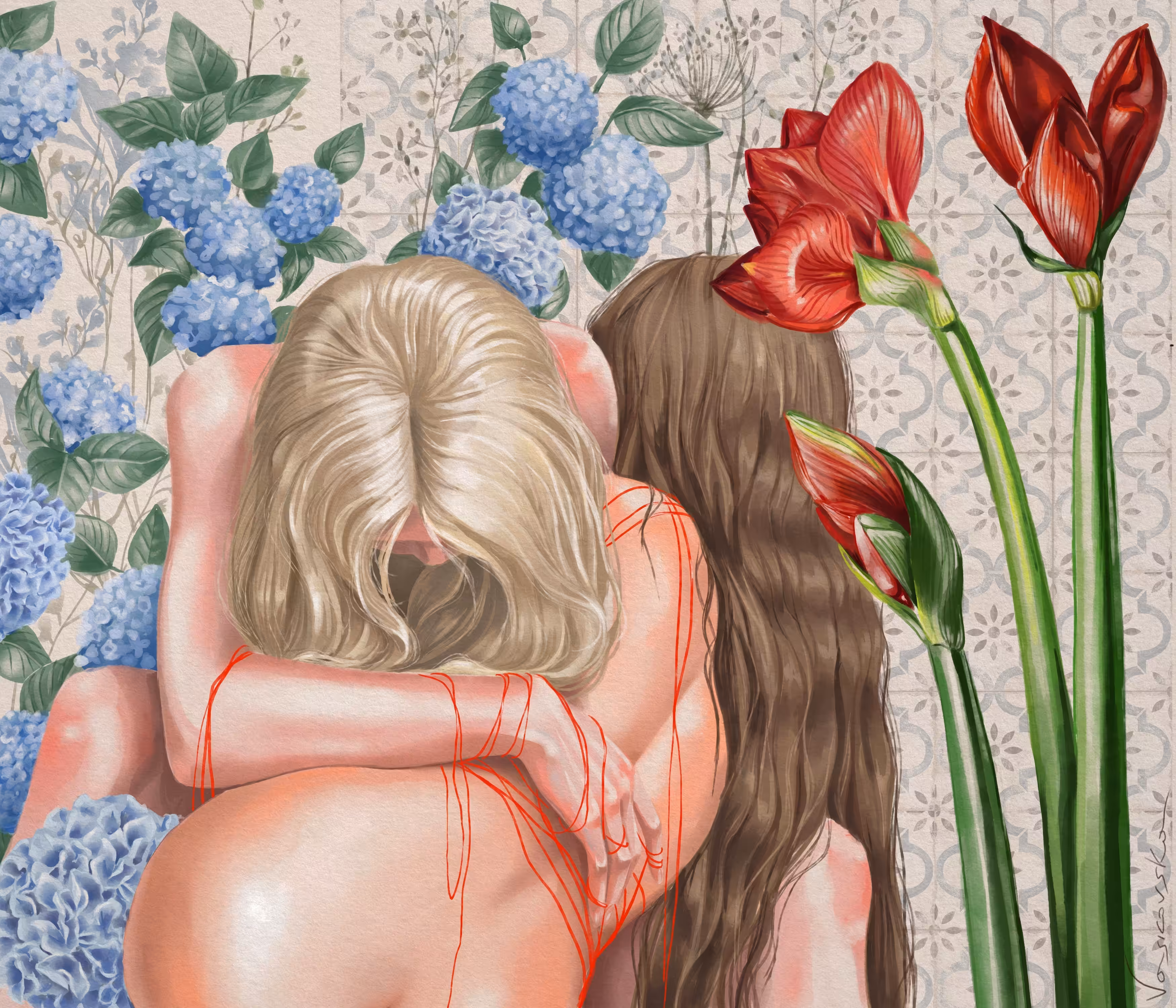 amaryllys✦hydrangea