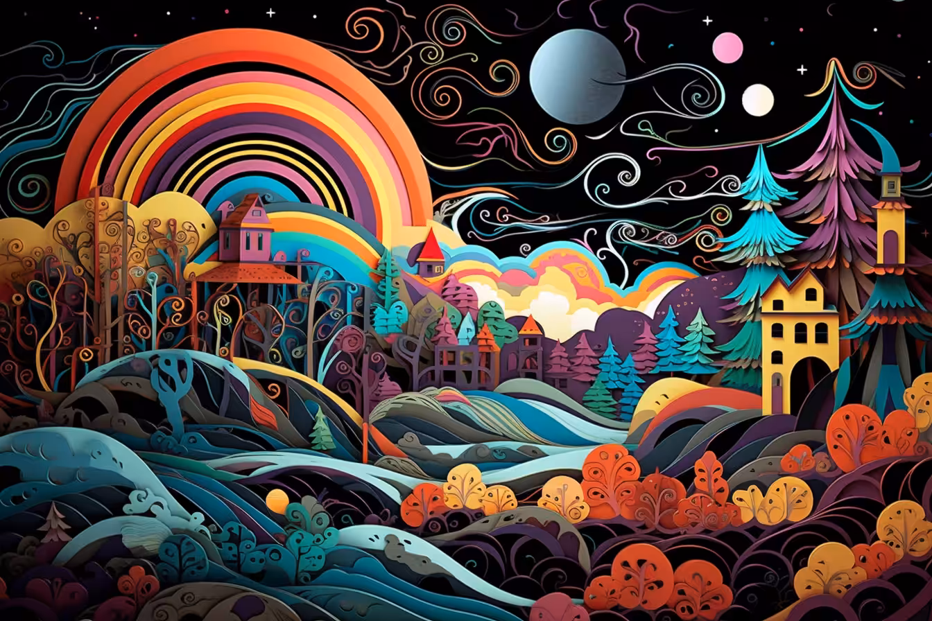 FILIGREE LANDSCAPES #019