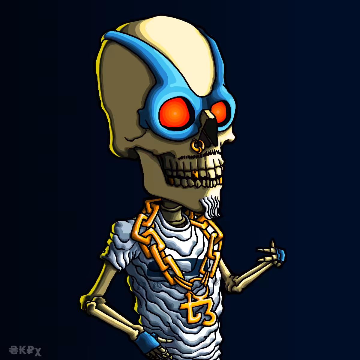 Skulls Casual Portrait #5