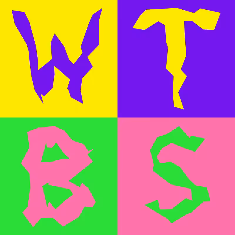 Waiting To Be Signed Logo with Wobbles #295