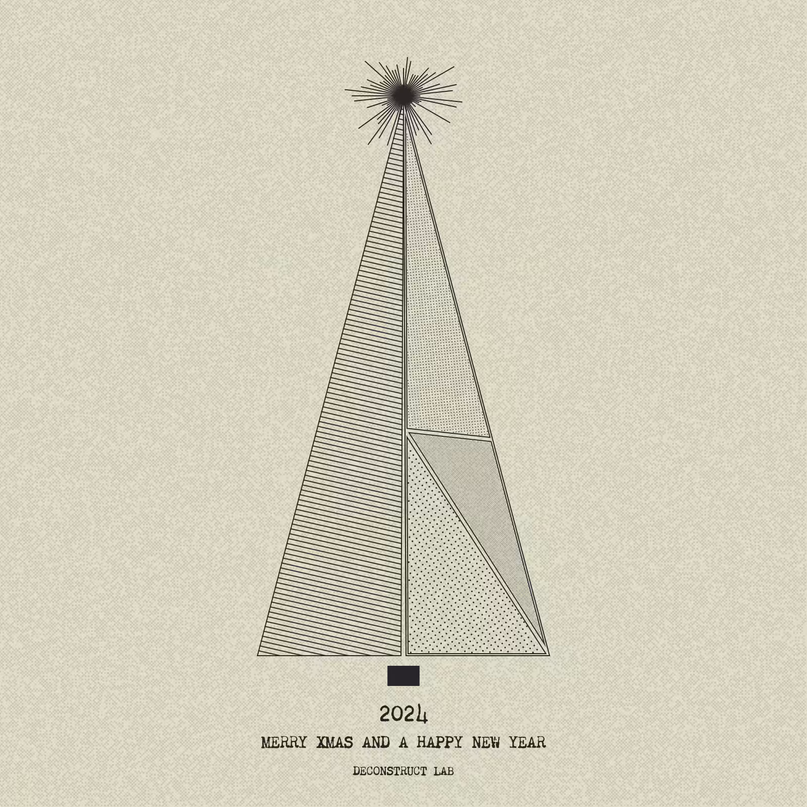 Have Yourself a Merry Little Geometric Tree #123