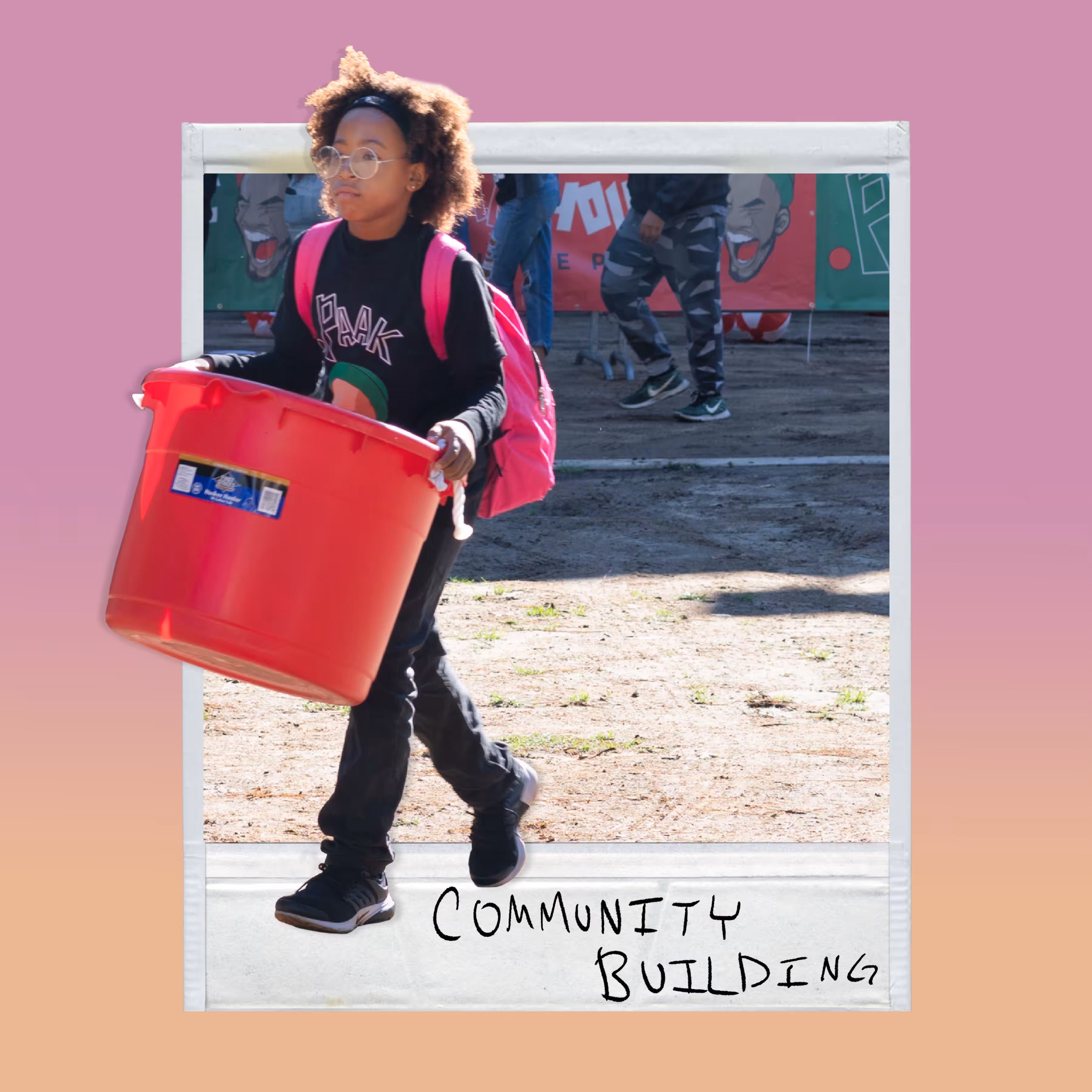 COMMUNITY BUILDING - 3D Polaroid