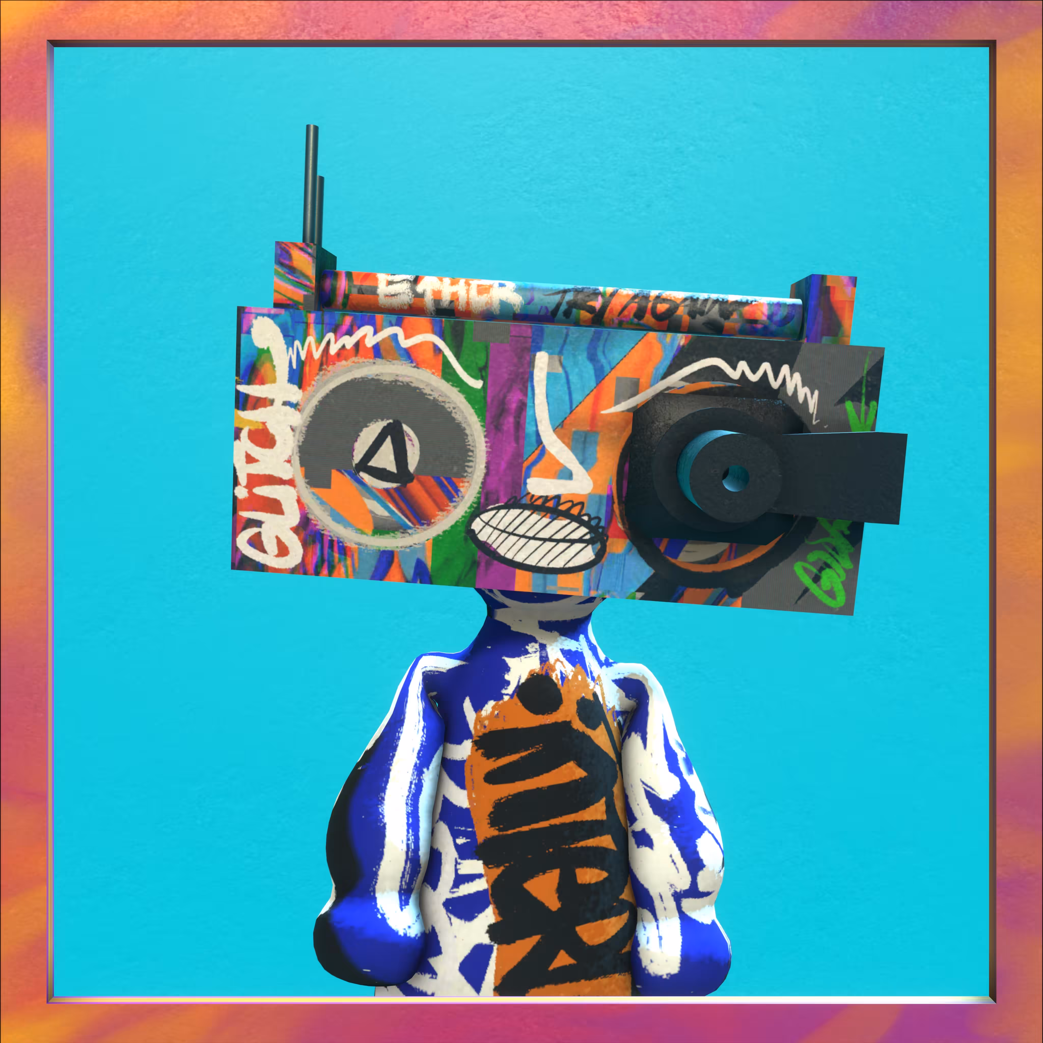 Boomboxhead #175