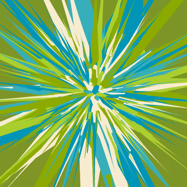 drip flower painting #30