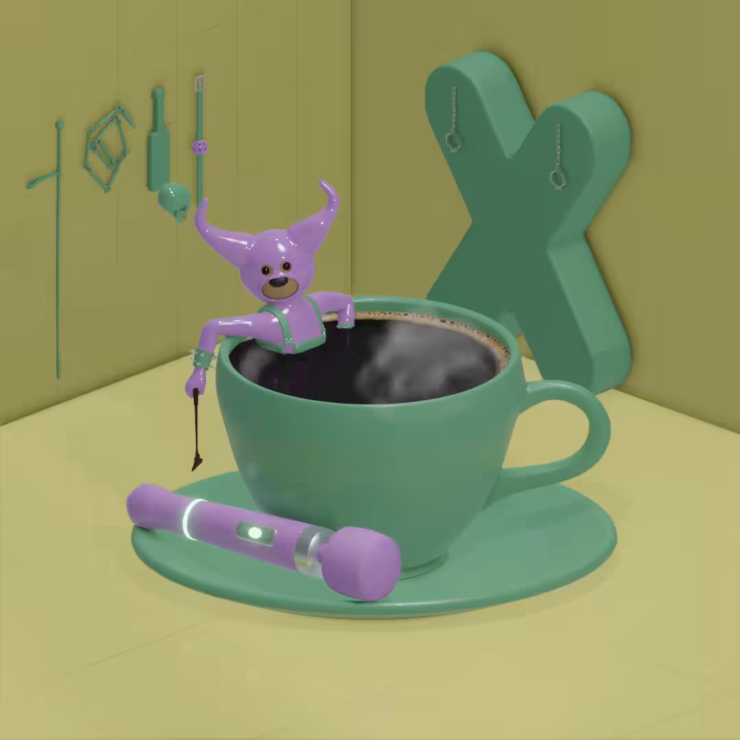 Coffee Break-002- The Lavender Demon