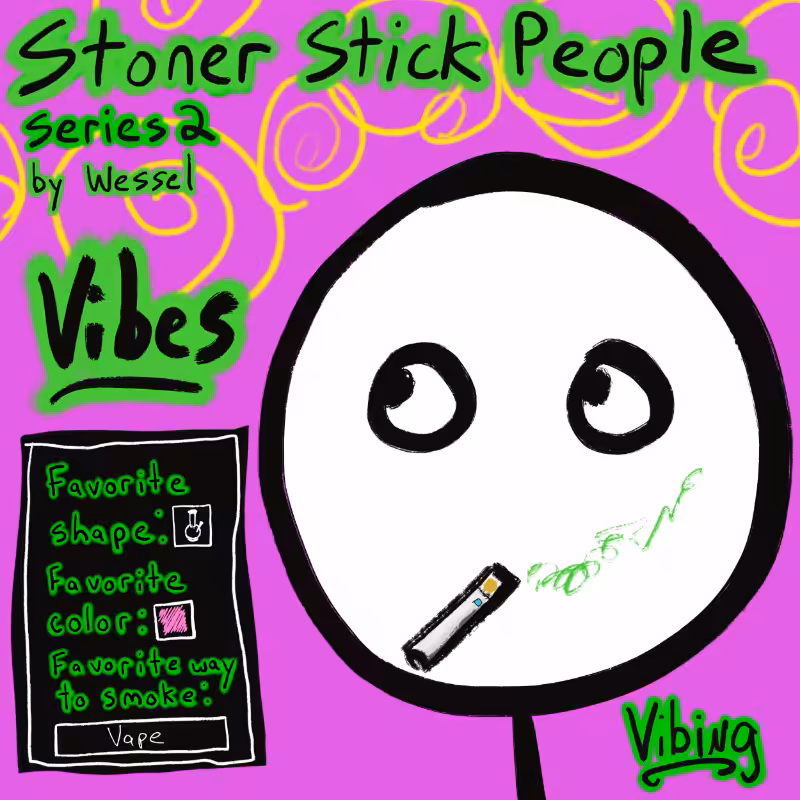 Stoner Stick People Series 2 #31