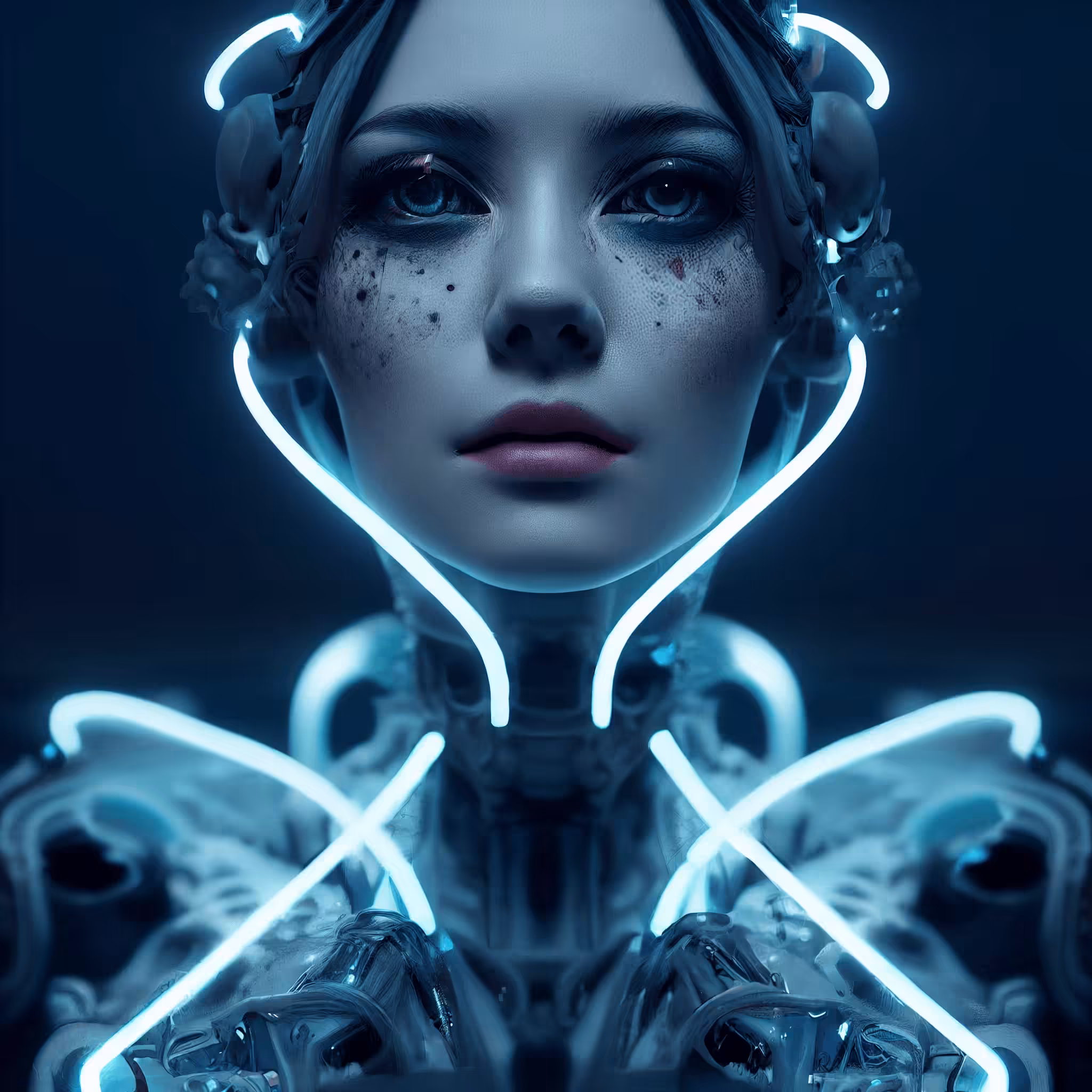 cyborg from the mansion of horror