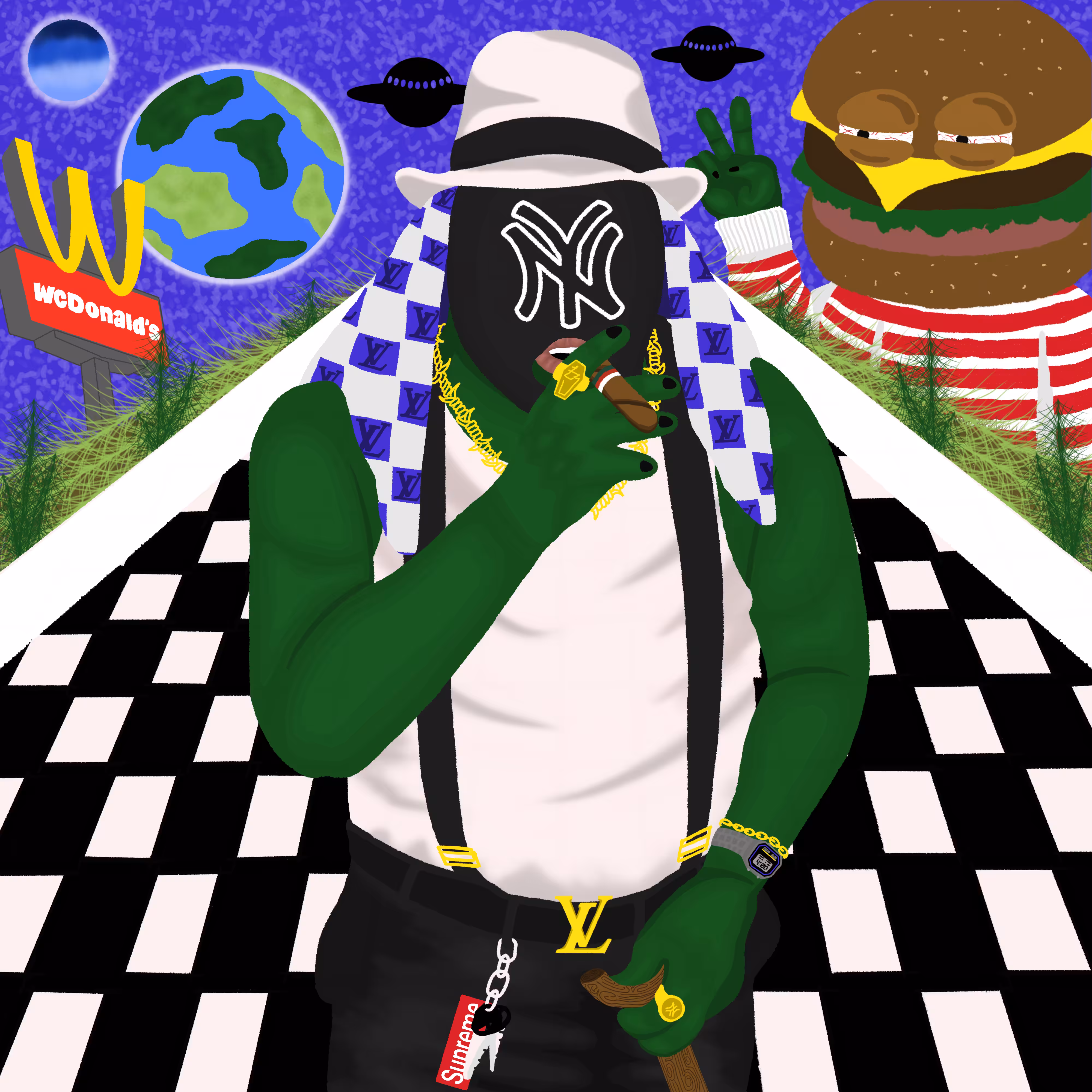 Don Wacky in the W world