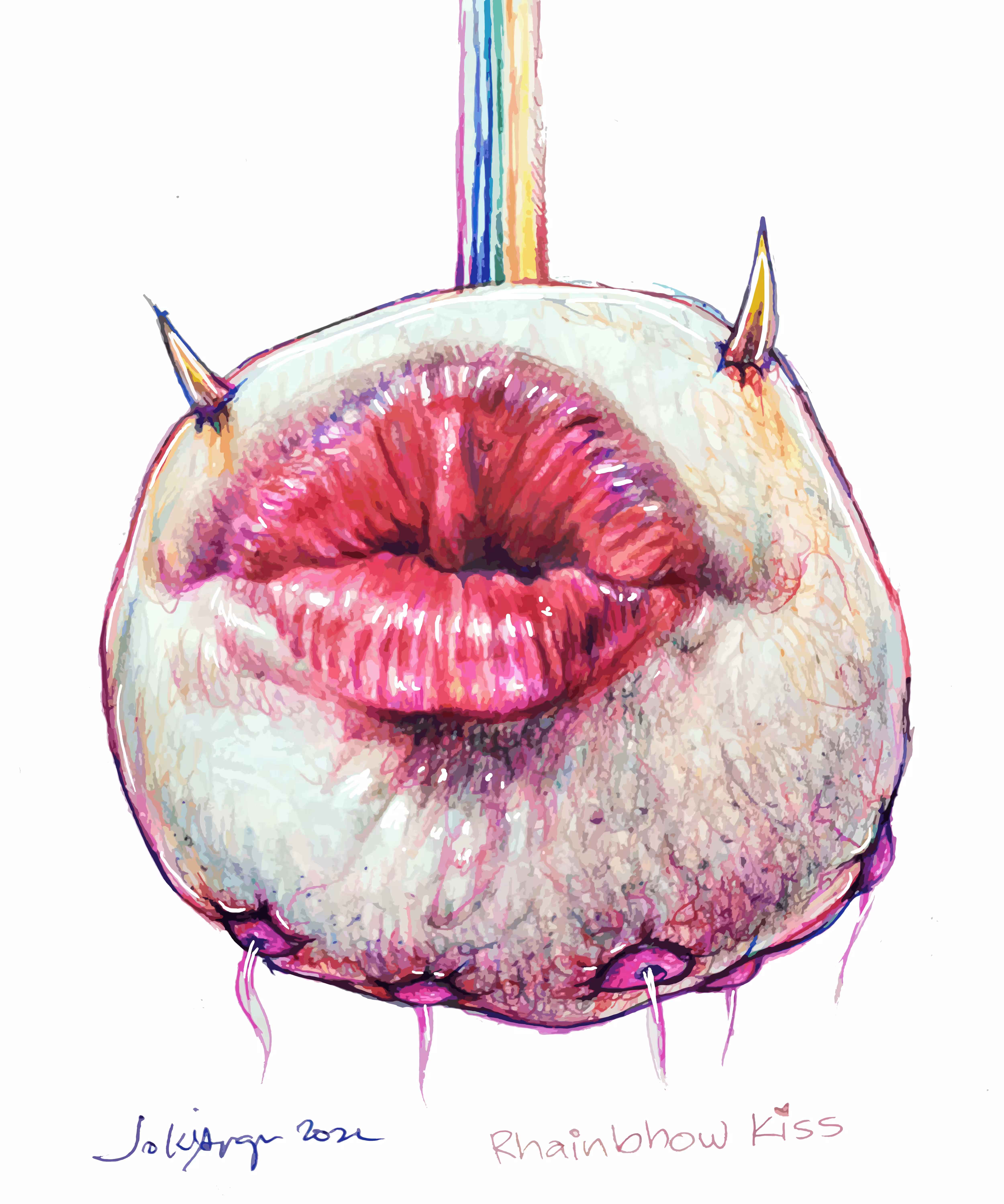 rainbow kiss