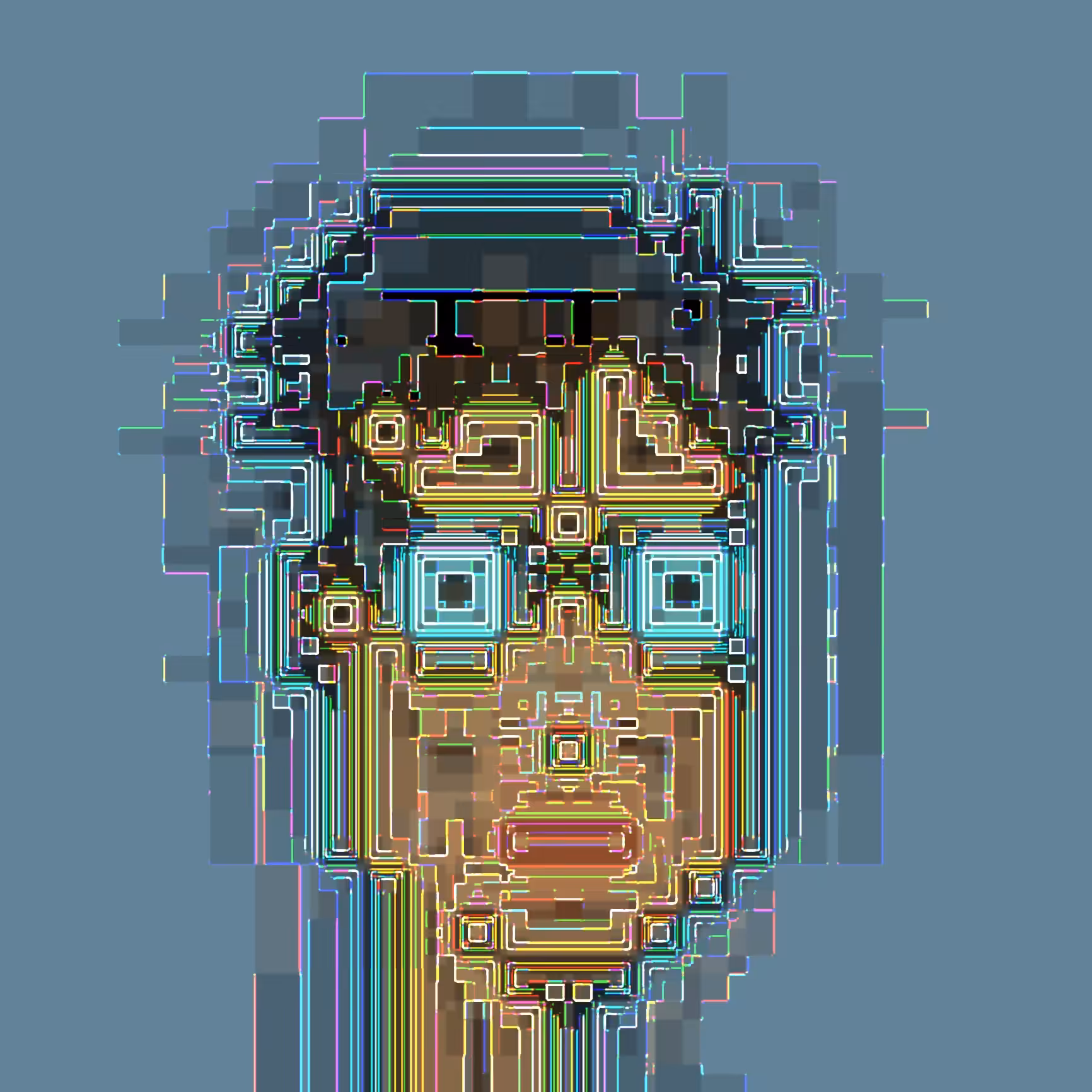 Pixel Neon Punk #017