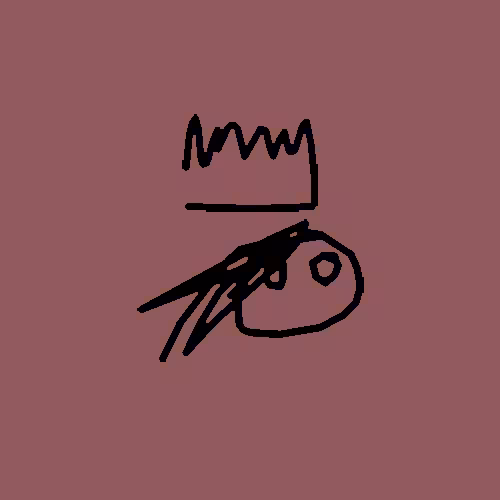 Basquiat Doodles: Basquiat #1799