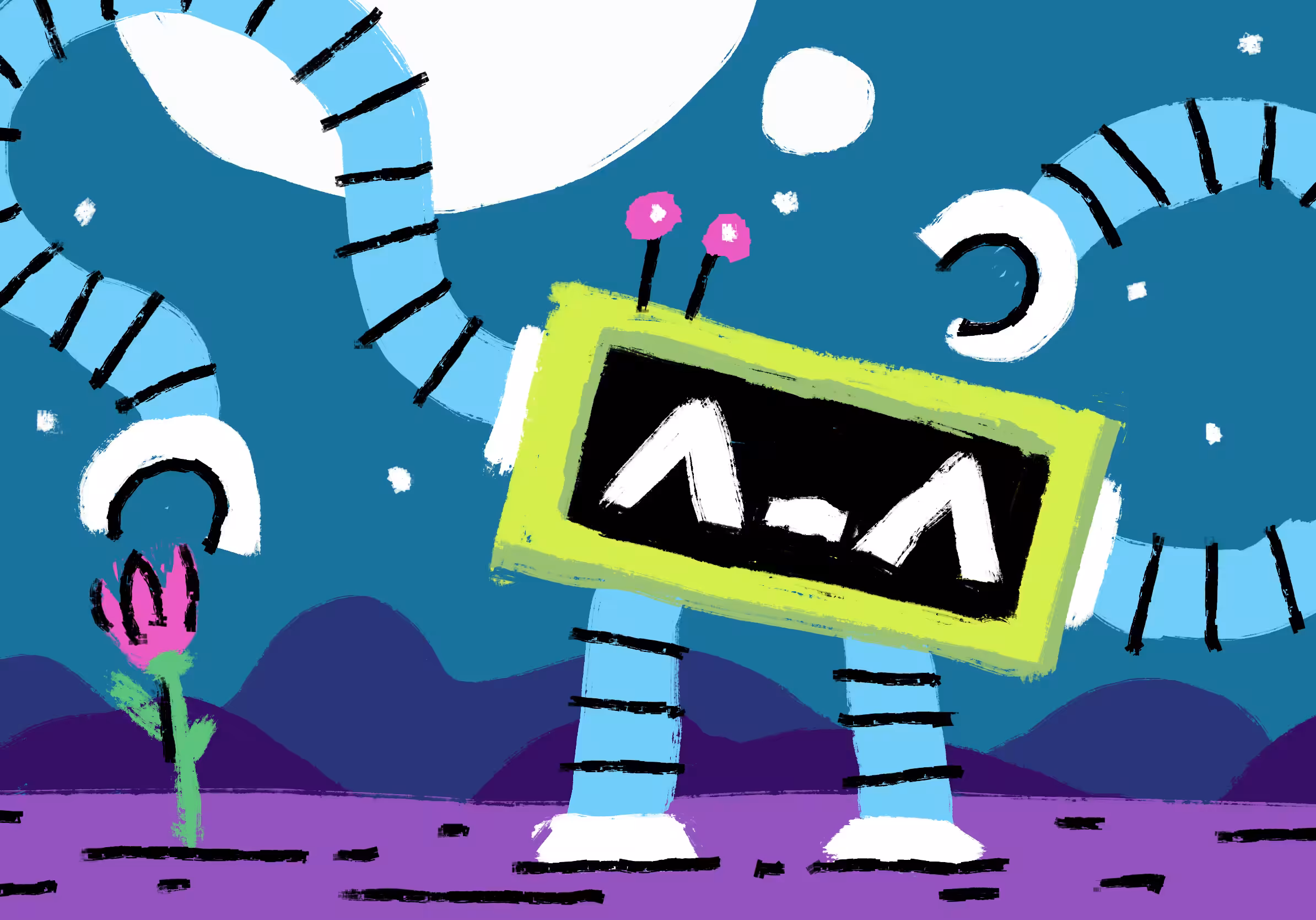 The curiosity of artificial intelligence