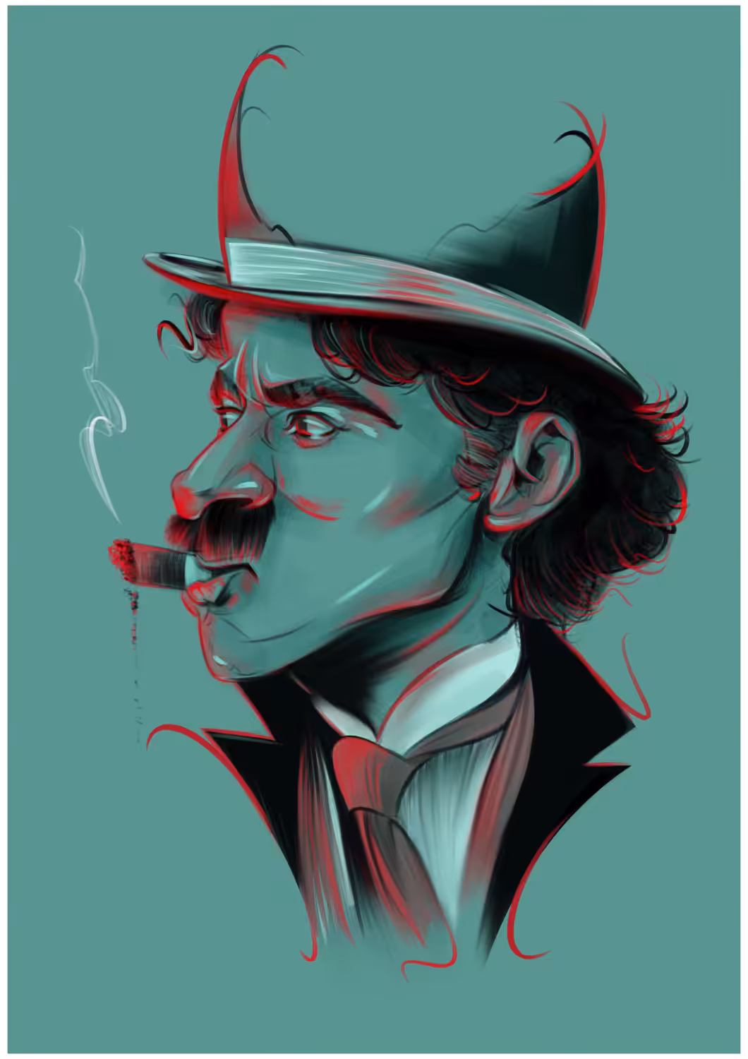 Charlie Chaplin - Crypto Caricature #04