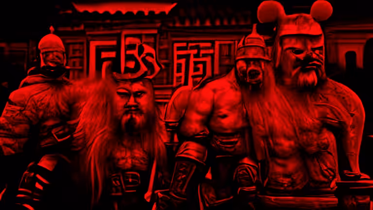 Berserkers of the Forbidden City (pixray_genesis)