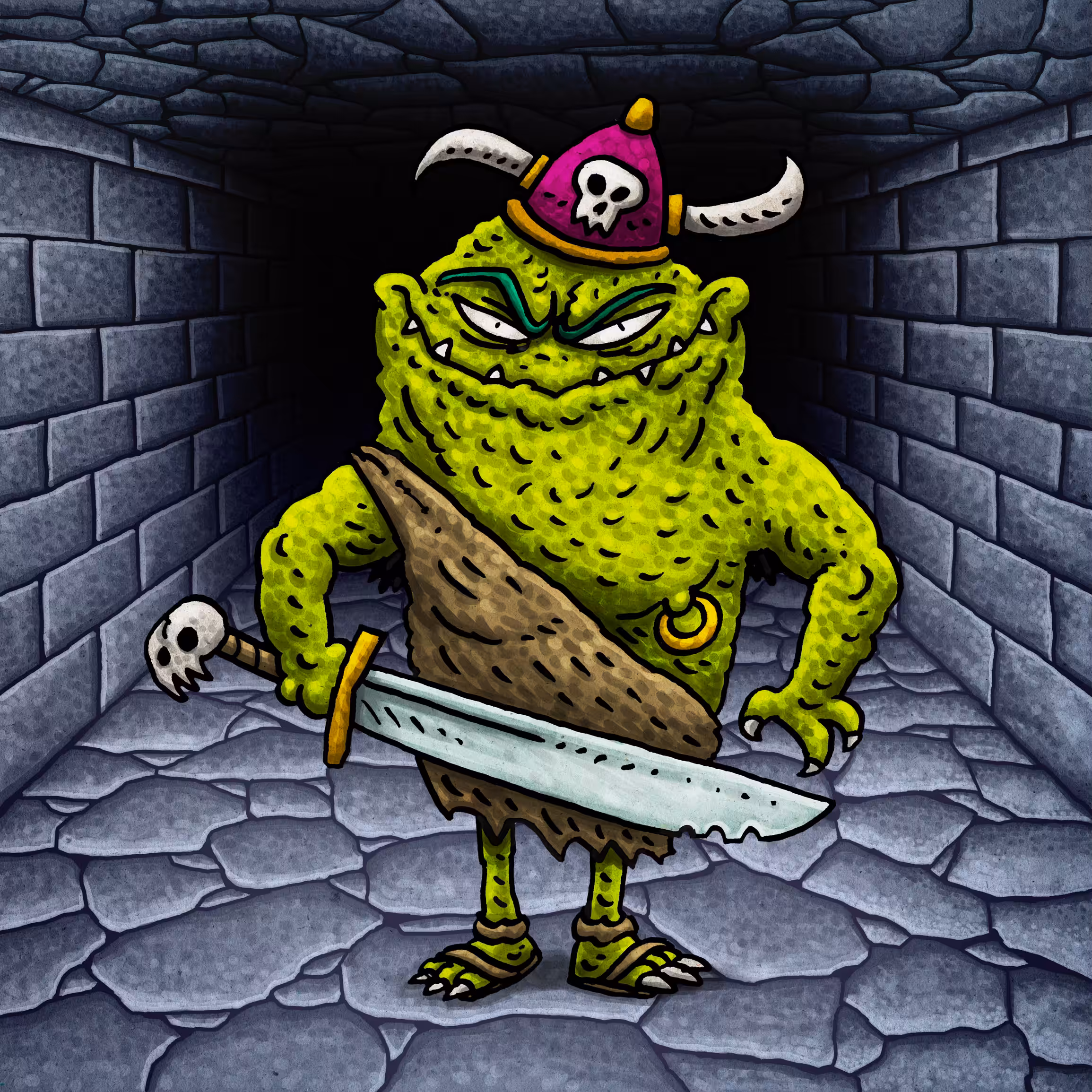 Dungeon Monster #001