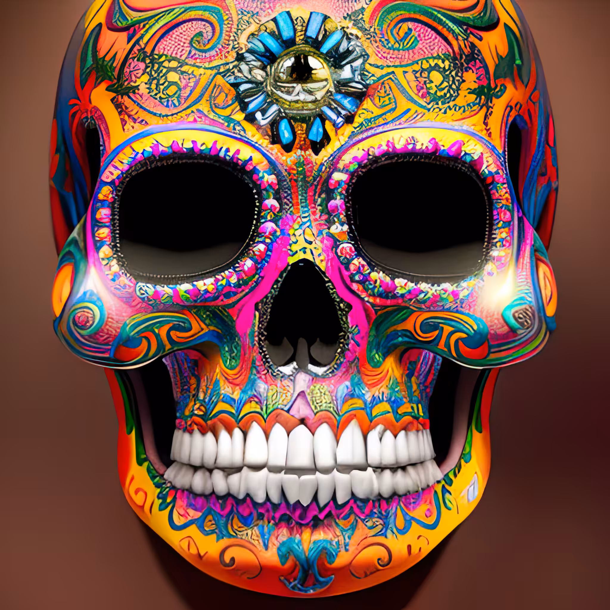 Head Case - A Color Study: Head Case #551
