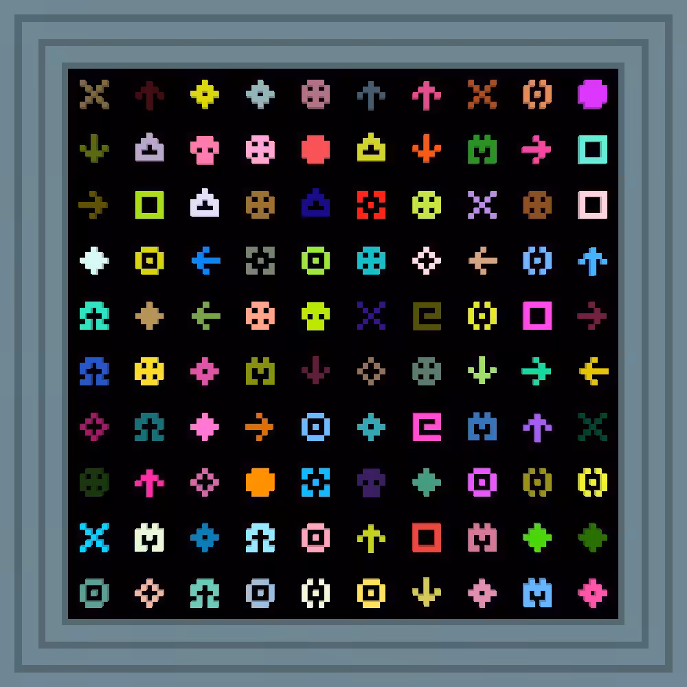 cryptoart :: Procedural Symbols #192/1000