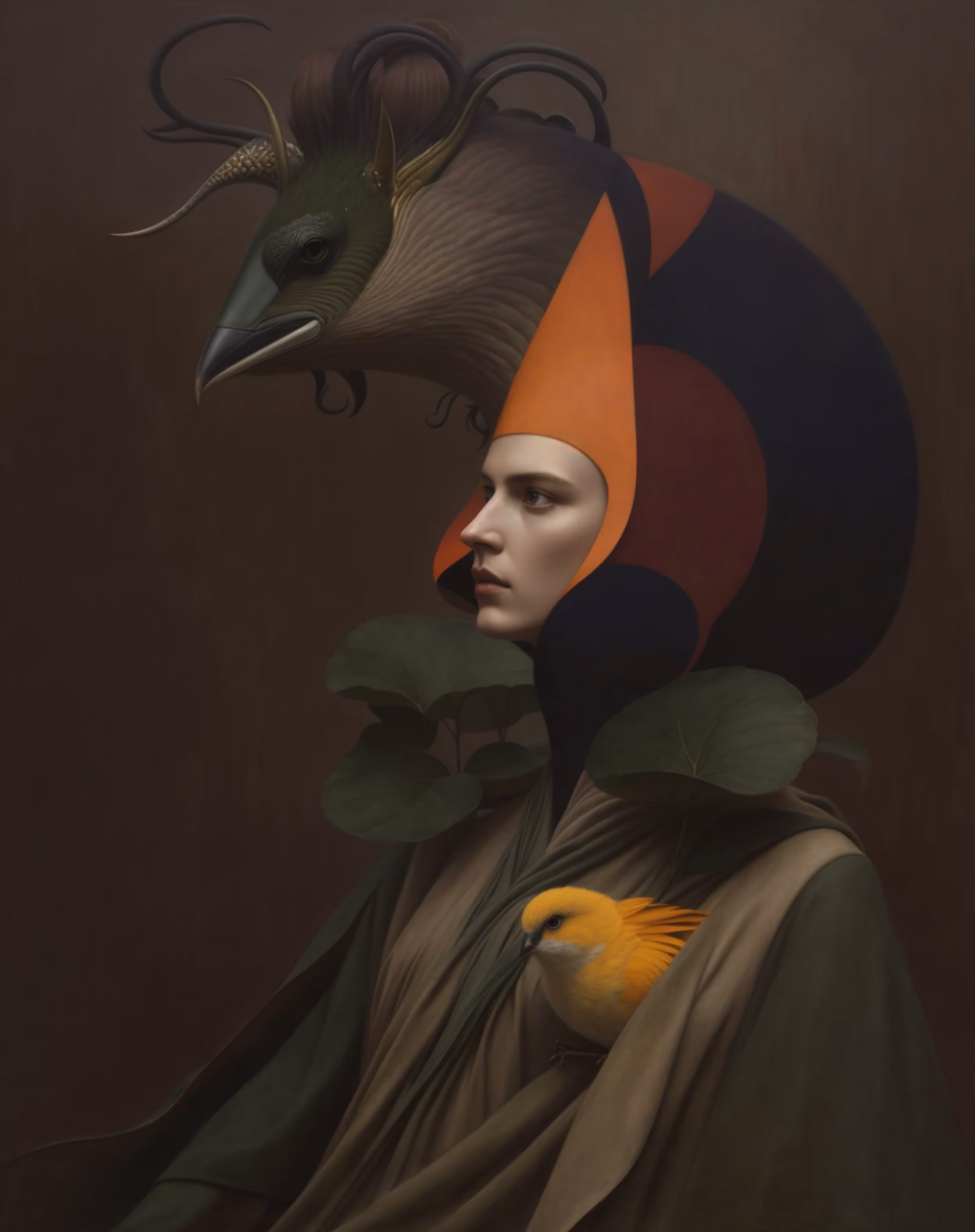 The NeverEnding Collection: Portrait of Woman with Hat