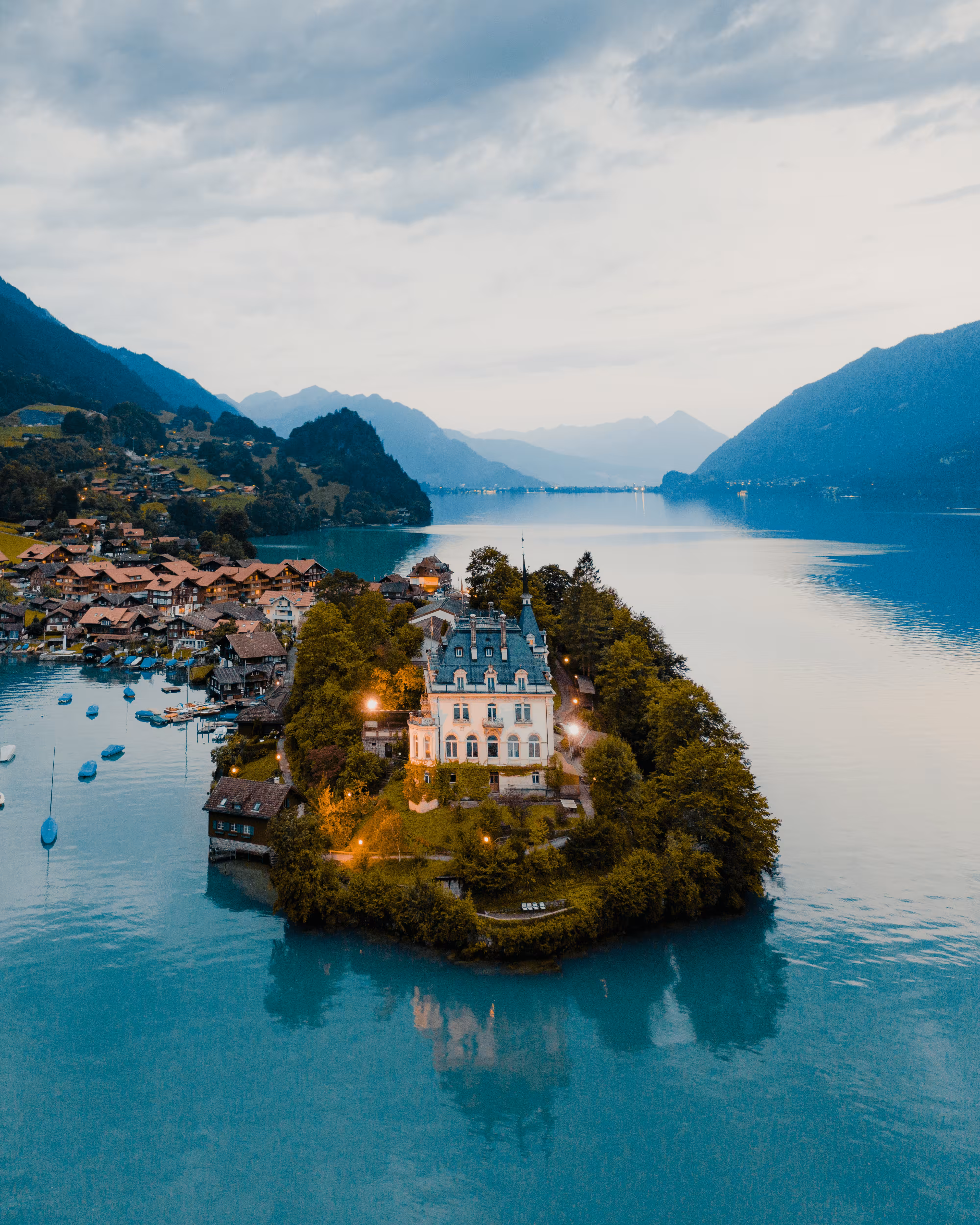 Evening at Iseltwalt Castle
