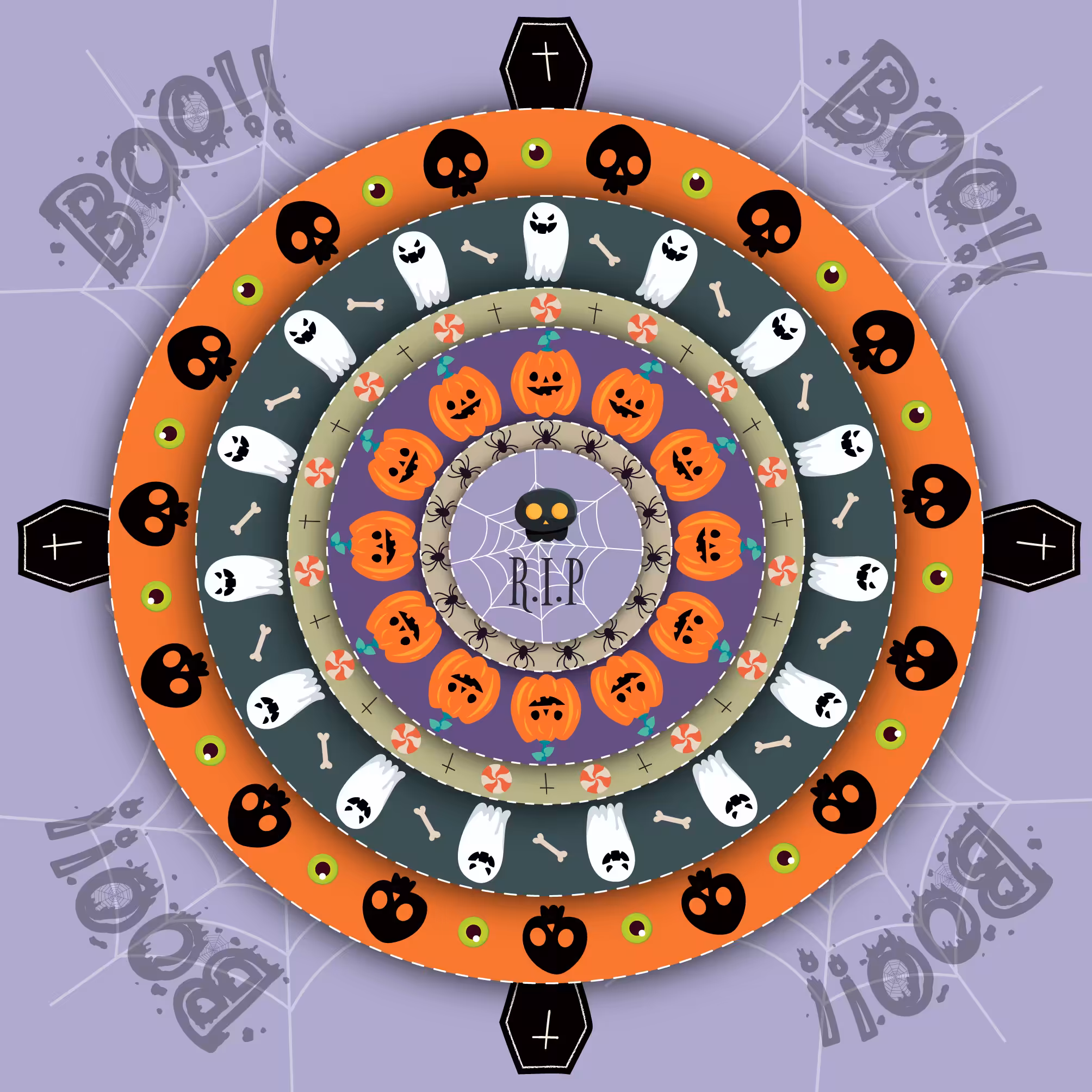 Halloween Mandala