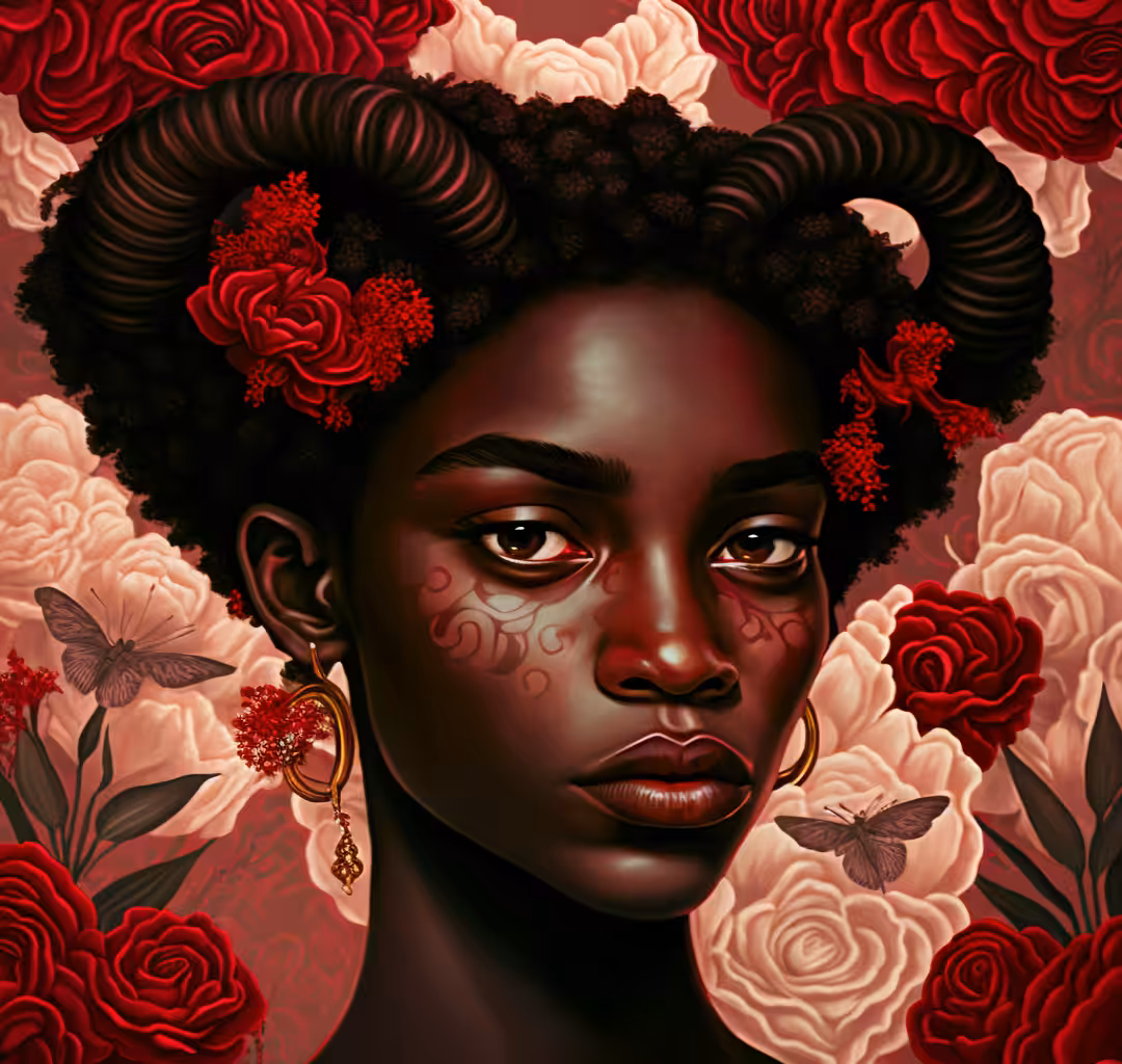 Flourish black