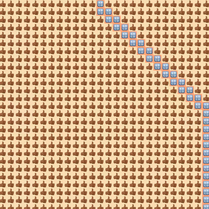 Elementary Cellular Emoji Automata #559