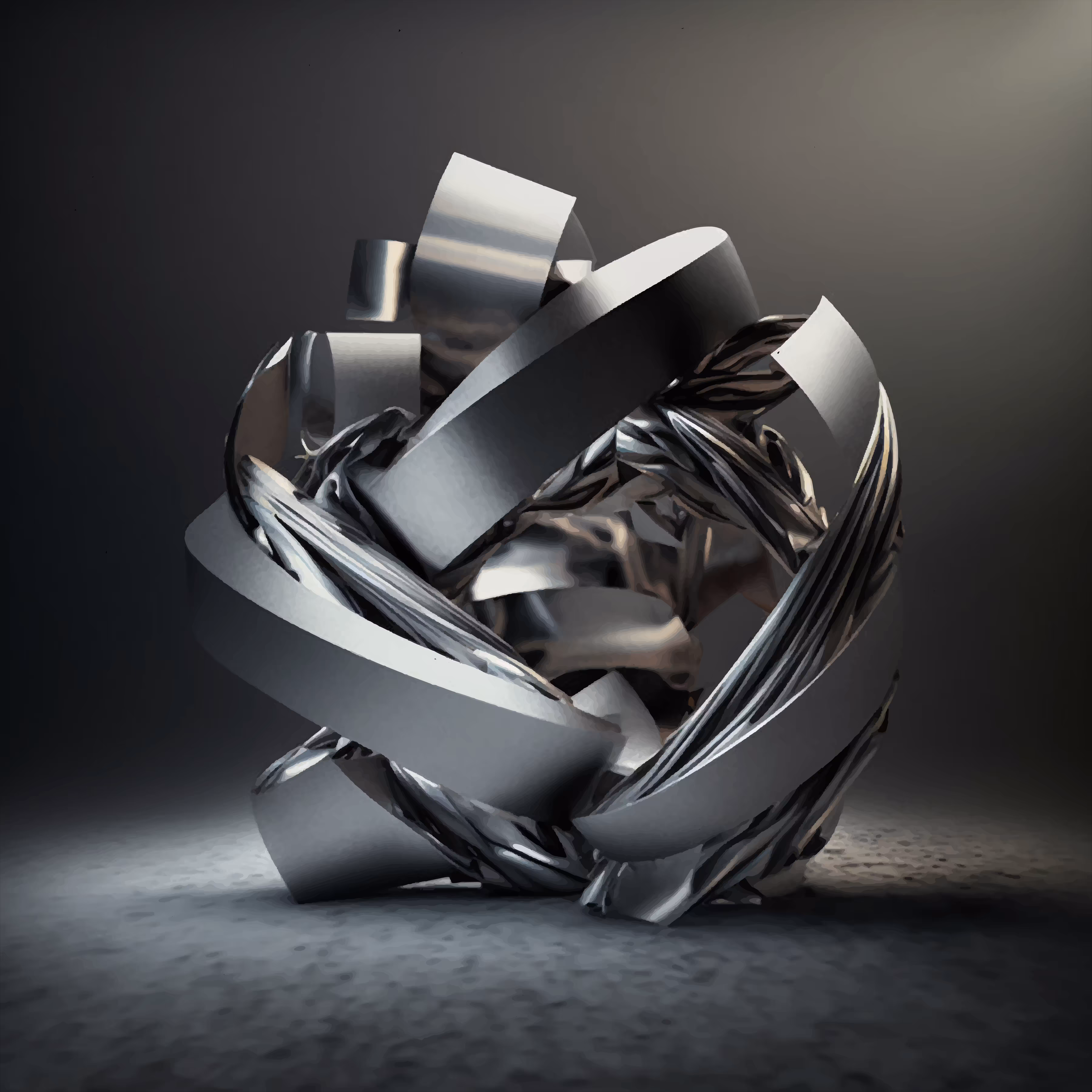 The Birth of AI Sculptures #49