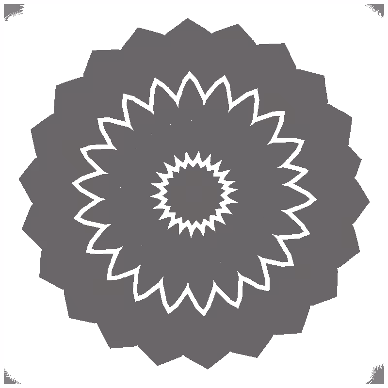 Glitch Mandala #14
