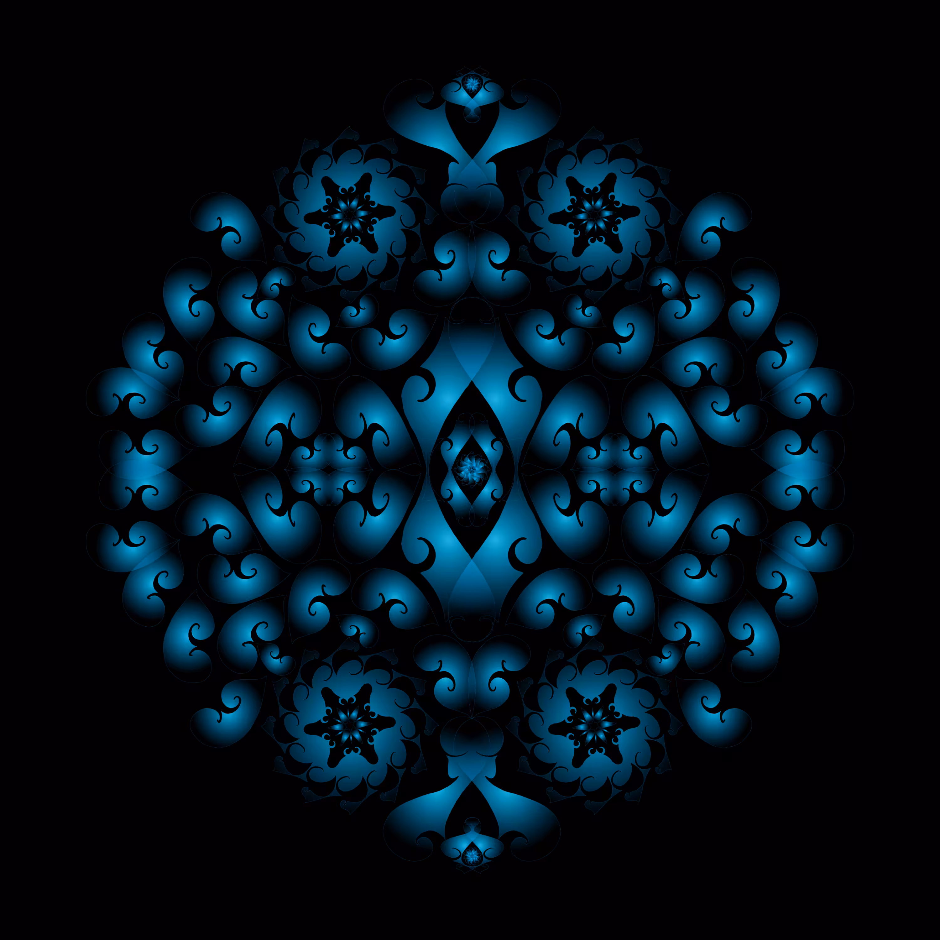 Mandala Blue Dream