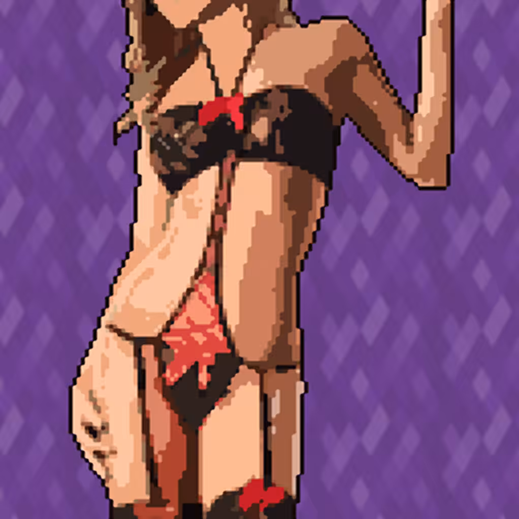 Montana #87 Pixel Girl