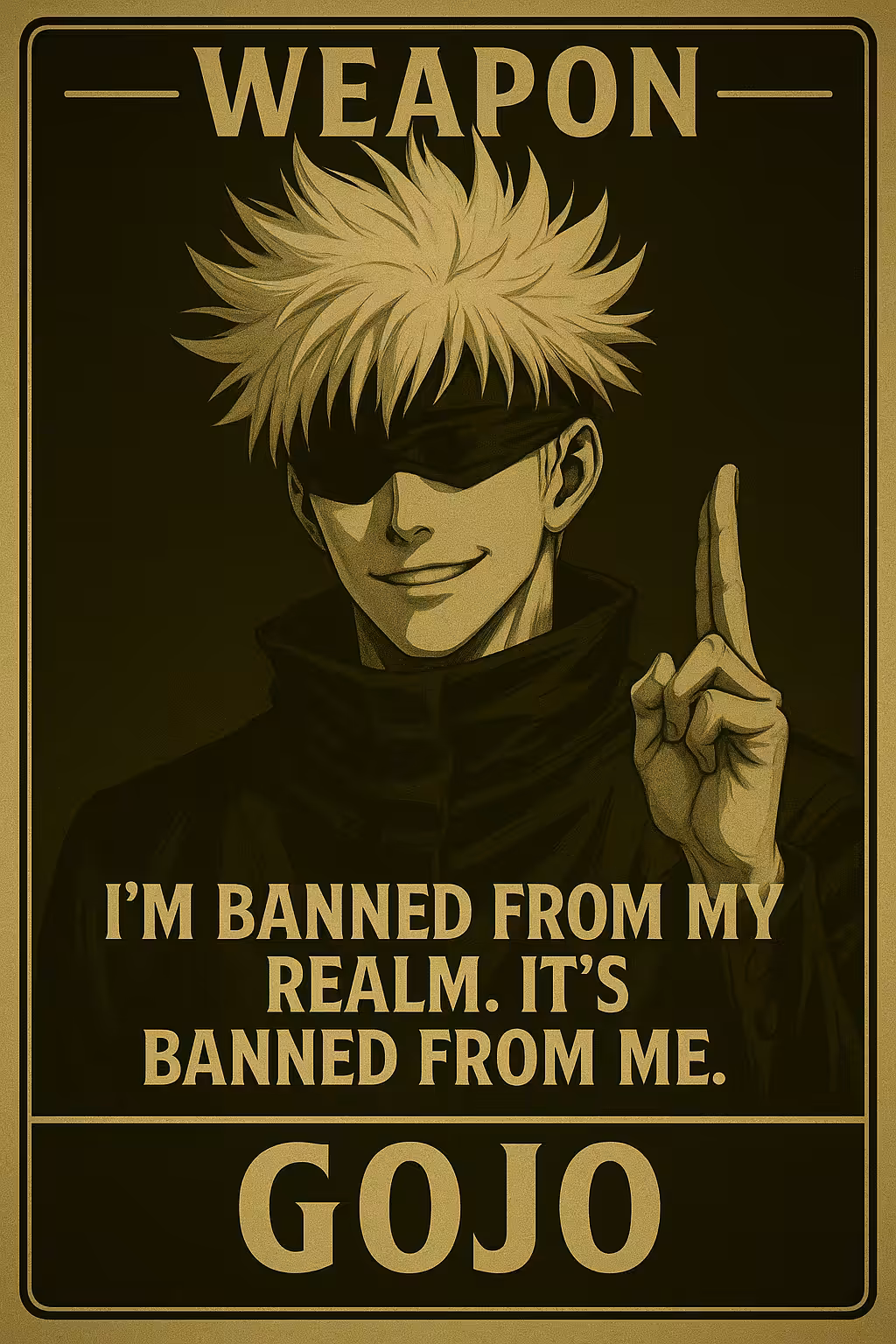 GOJO: Banned From My Realm