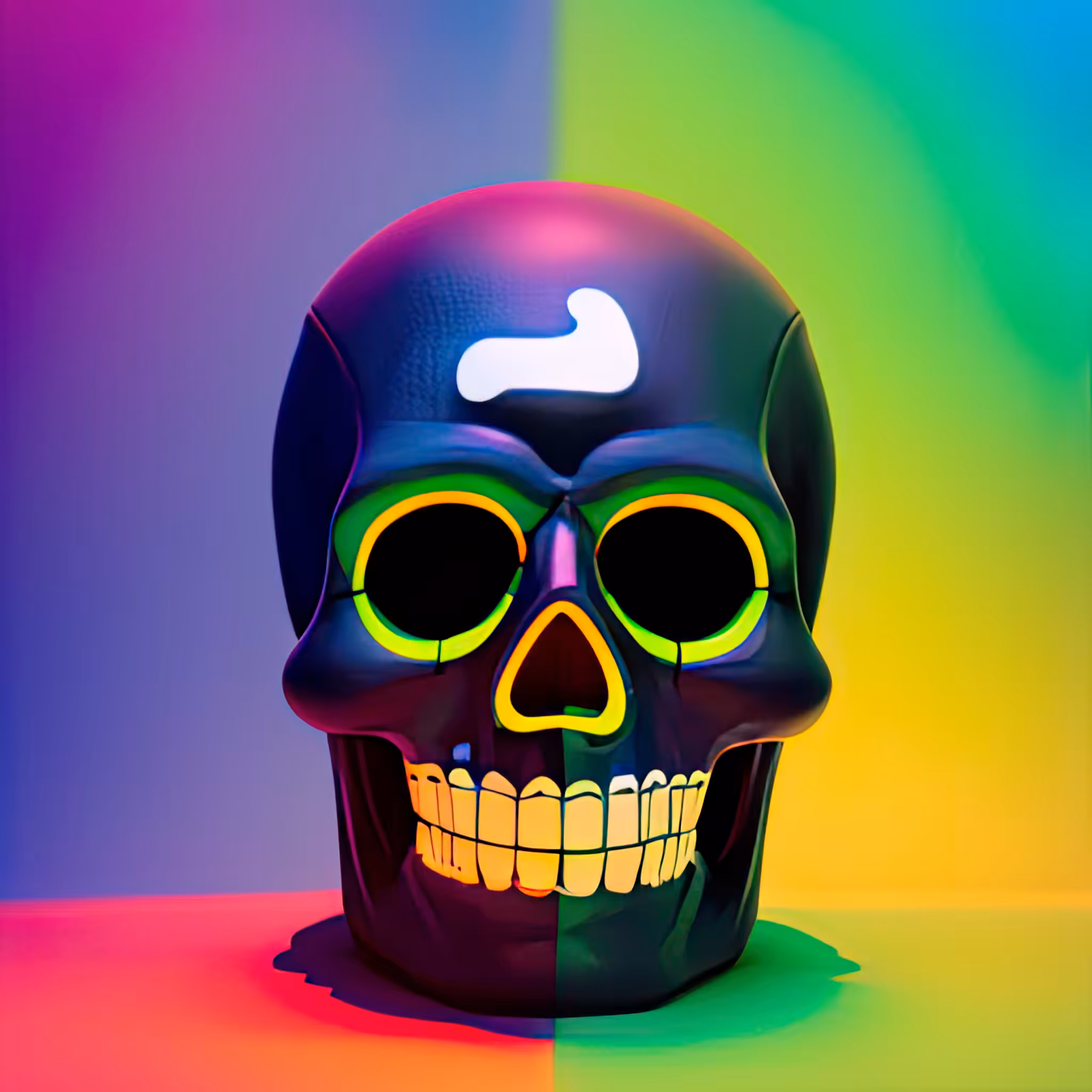 Head Case - A Color Study: Head Case #380