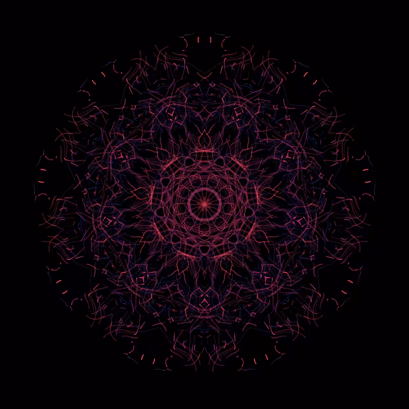 the thread in the pattern #9