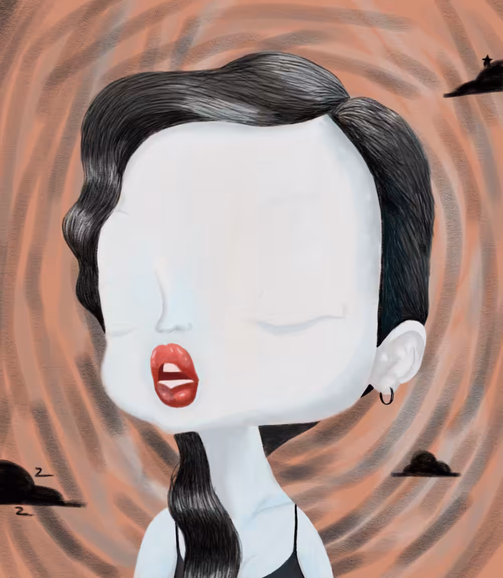 BURNING RED lIPS