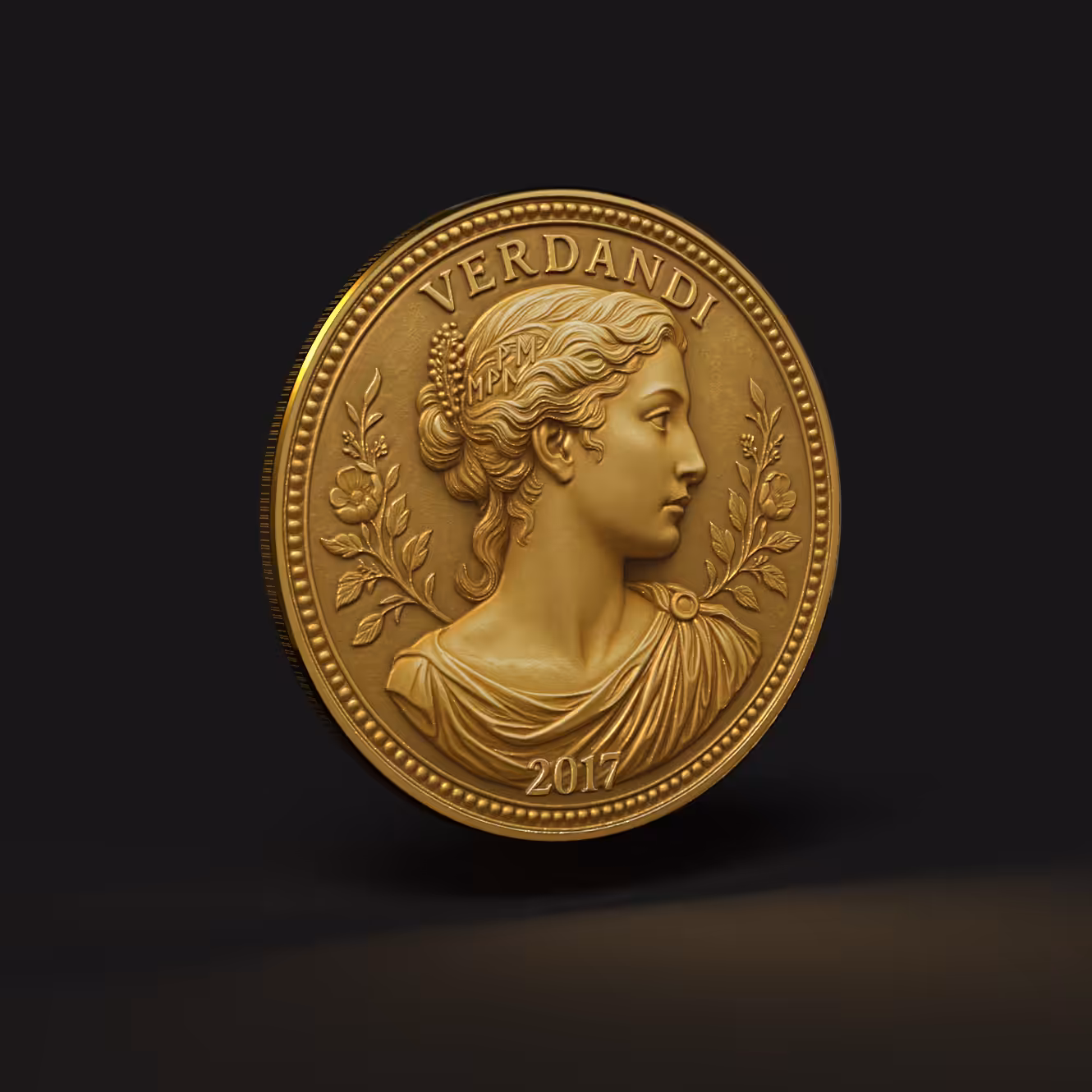 Verdandi Commemorative Gold Coin