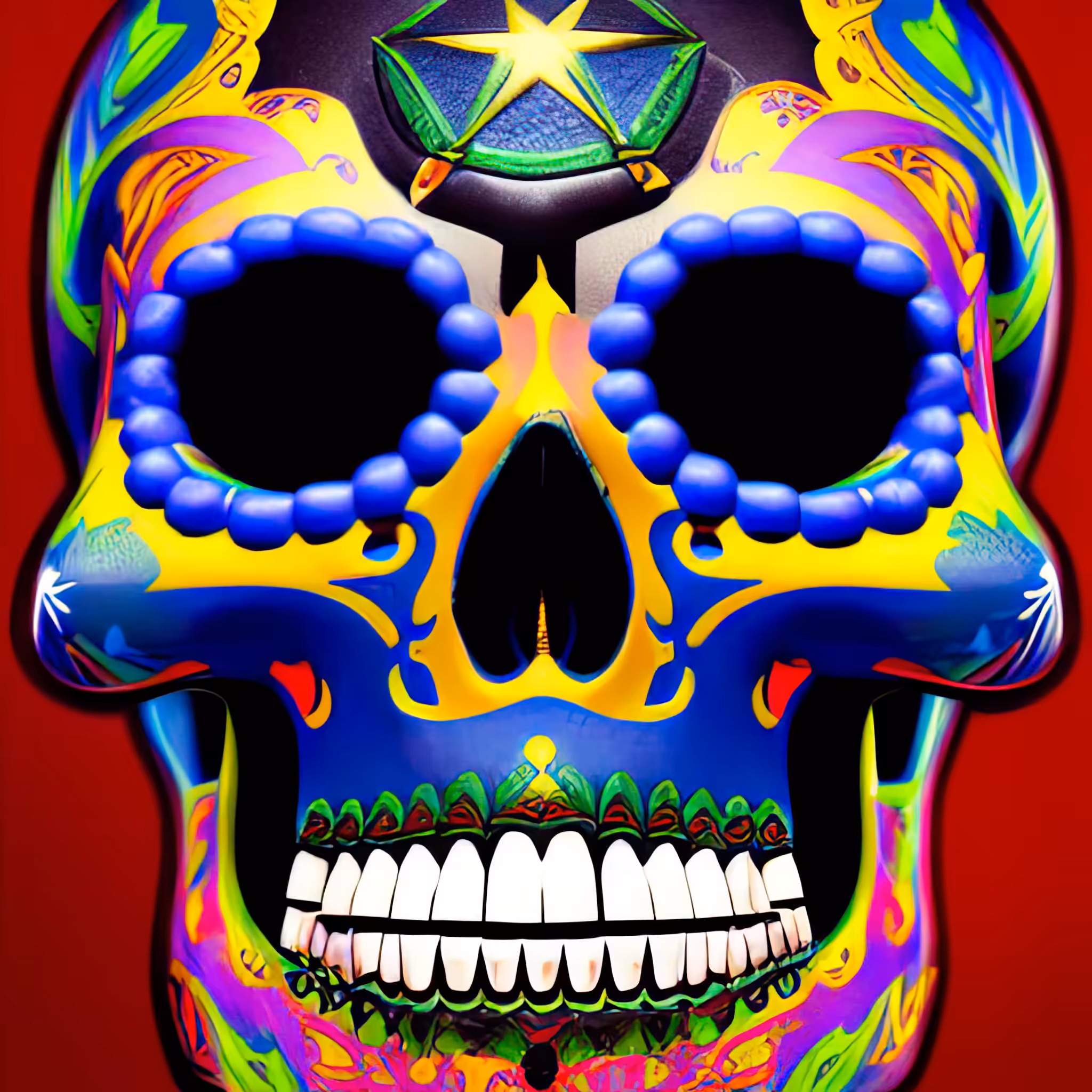 Head Case - A Color Study: Head Case #570