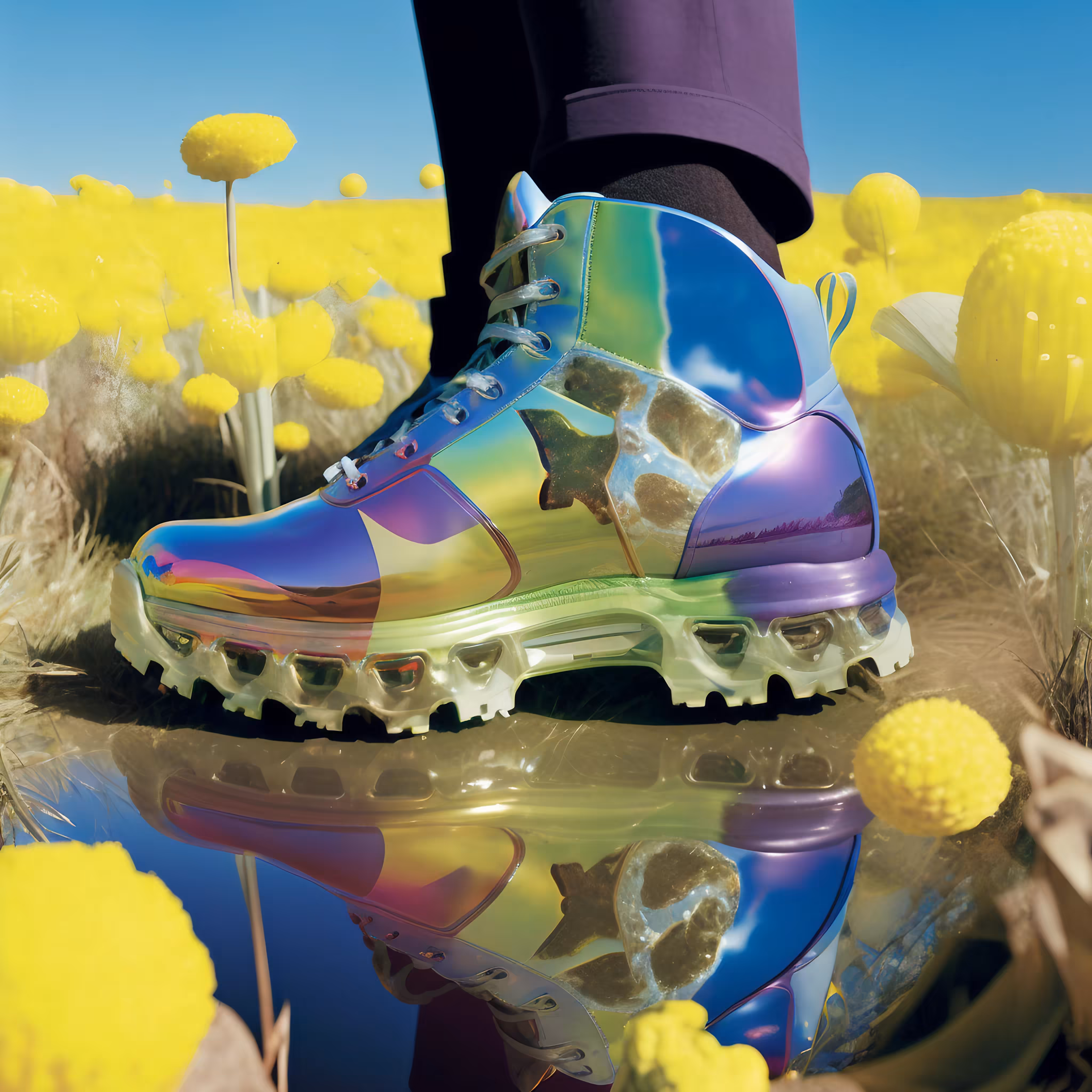 RIP to These Kicks. Last Photo of Them Before I Fell in the Bog. (The Finland Series)