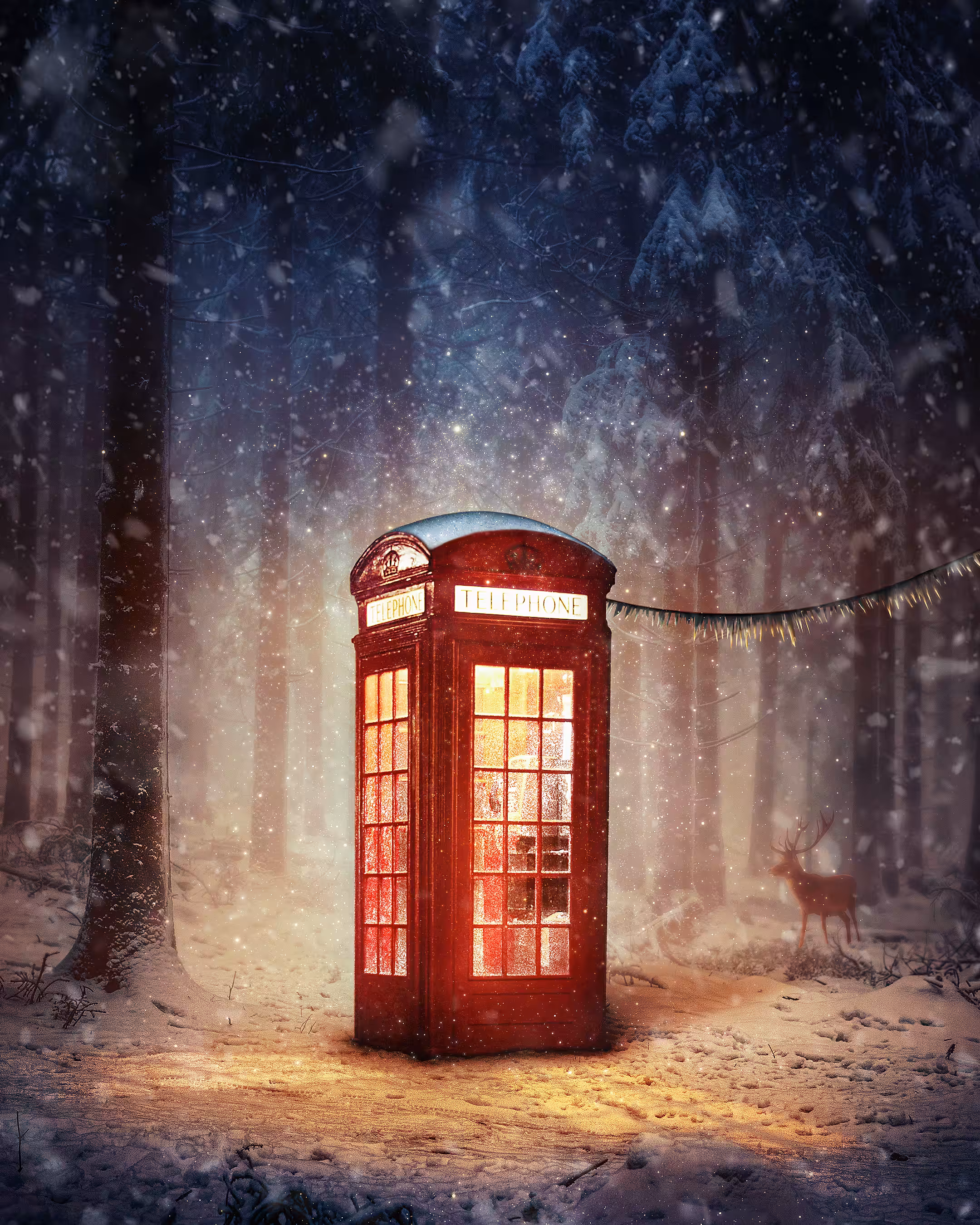 Forest booth