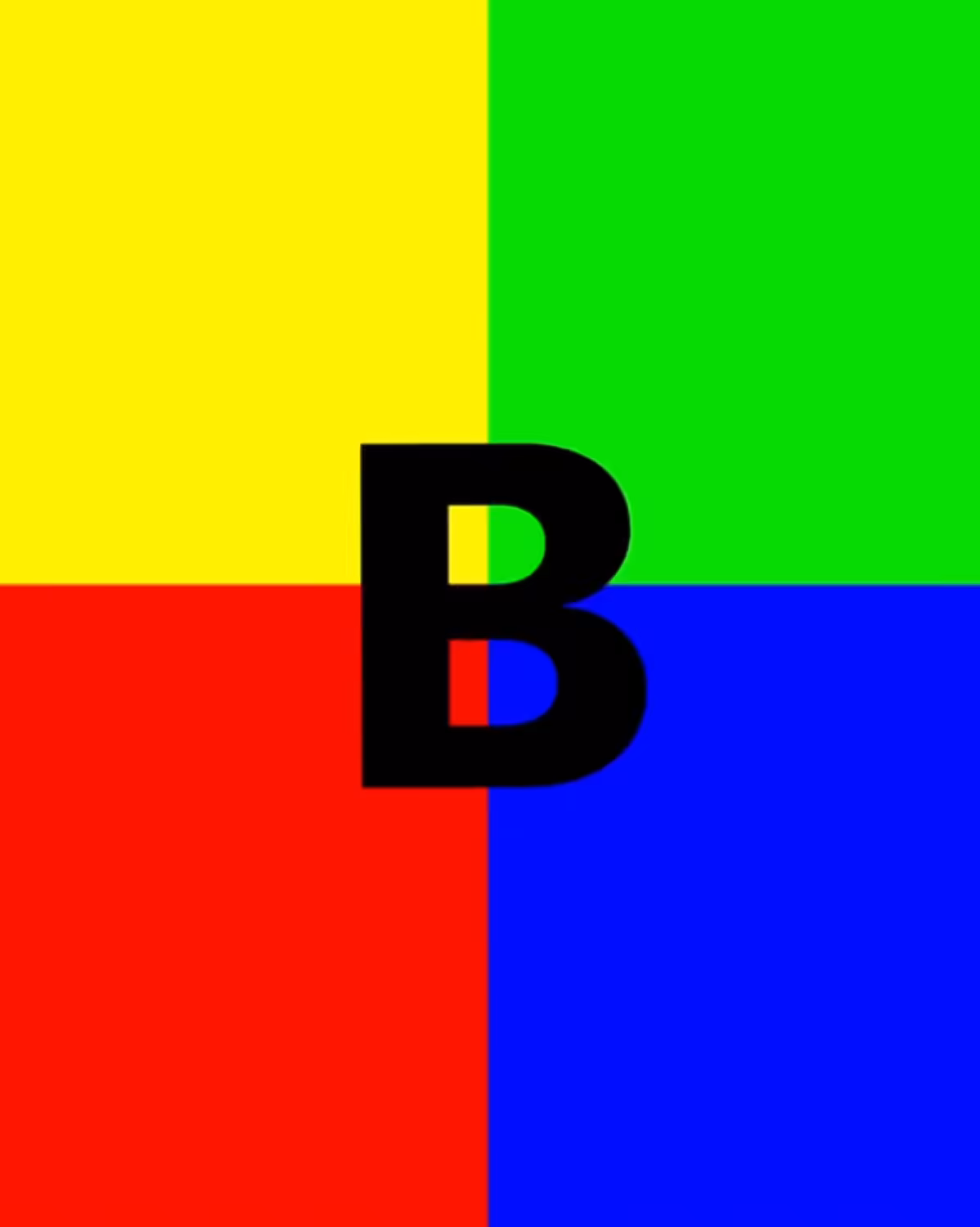 Crazy Alphabet  #B
