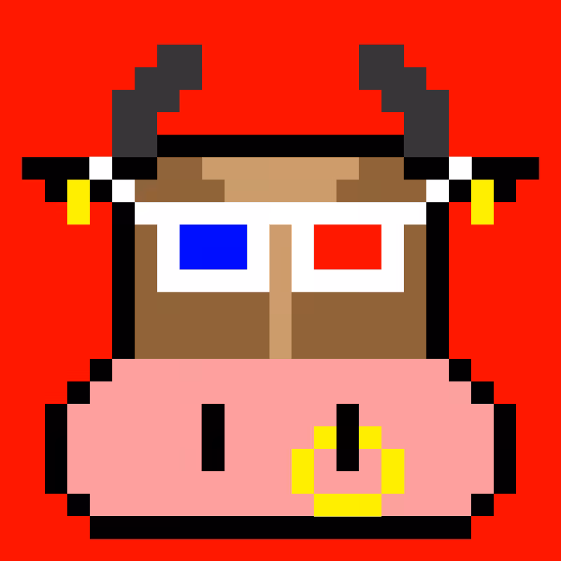 pixel cow #31