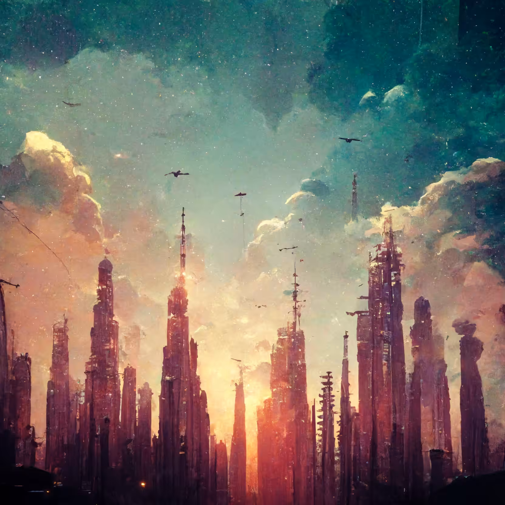 Android adventures in cyberpunk future