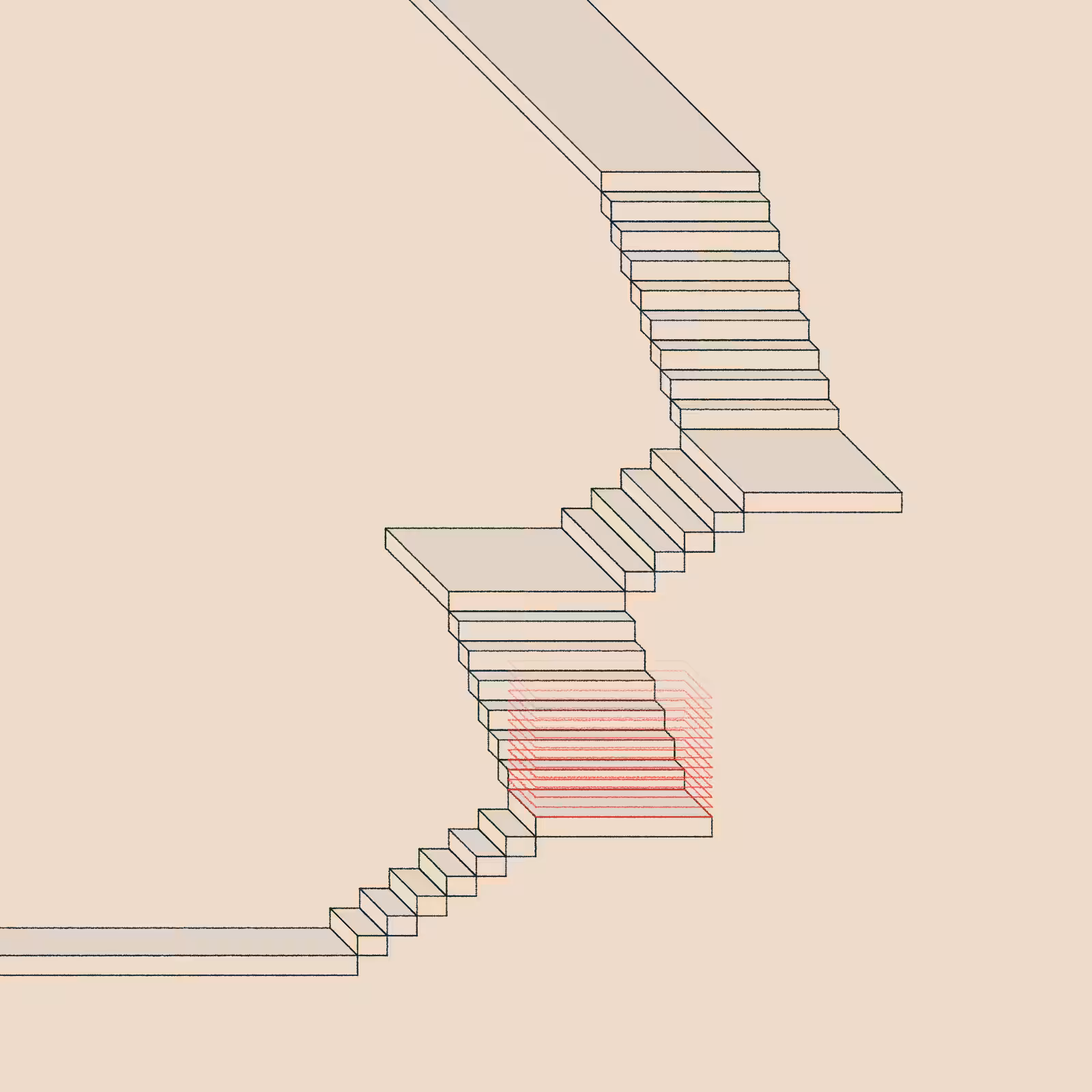 Stairs in a room #27