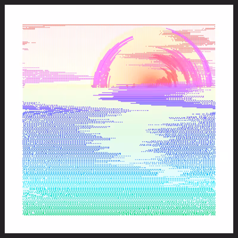 Glitch Acuarela #3