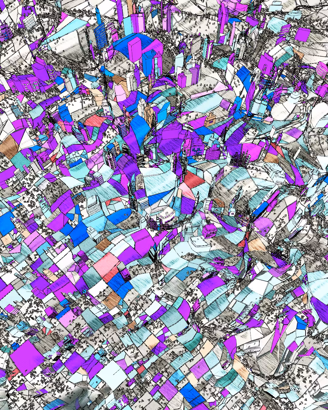 Artificial landscapes #19